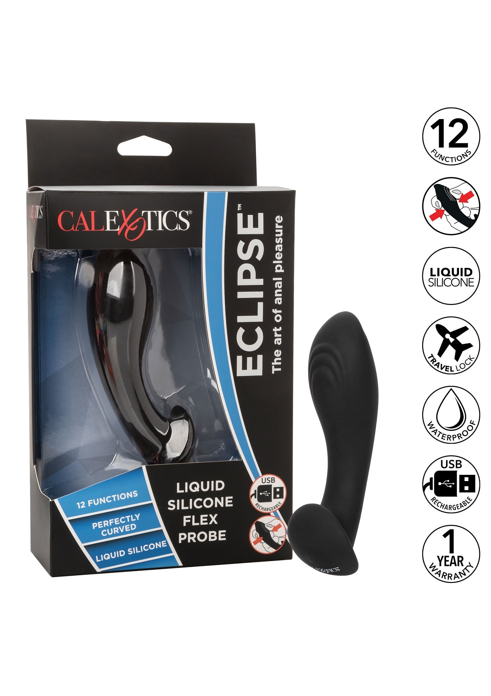 CalExotics Liquid Silicone Flex Probe