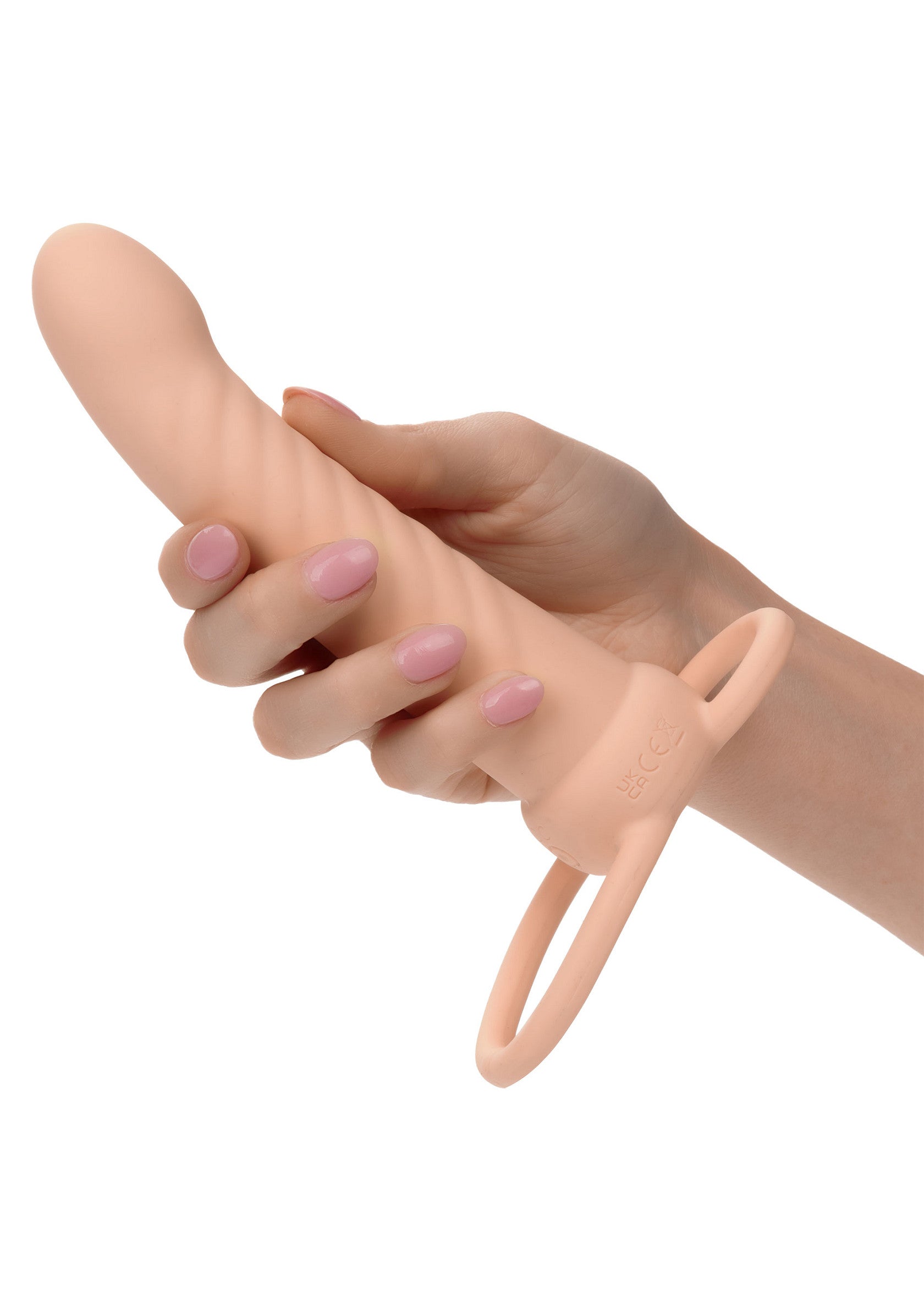 CalExotics Ribbed Dual Penetrator