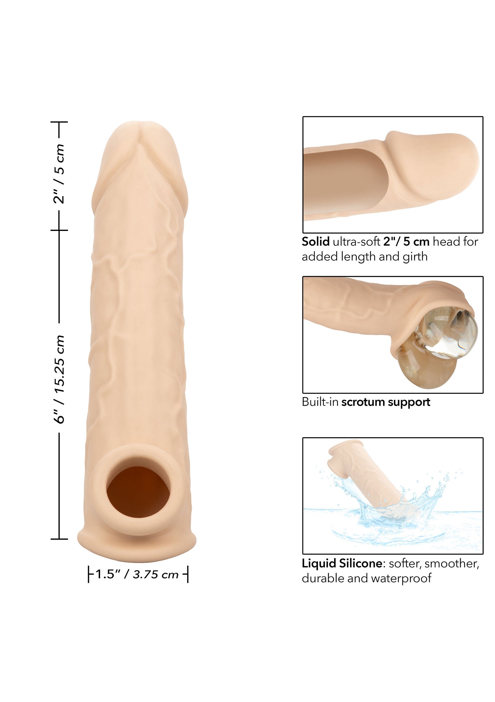 CalExotics Life-Like Extension 8 inch