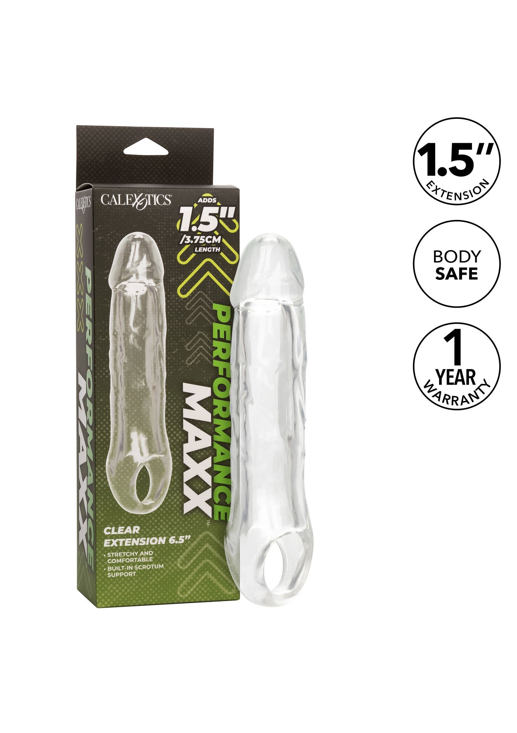 CalExotics Clear Extension 6.5 inch