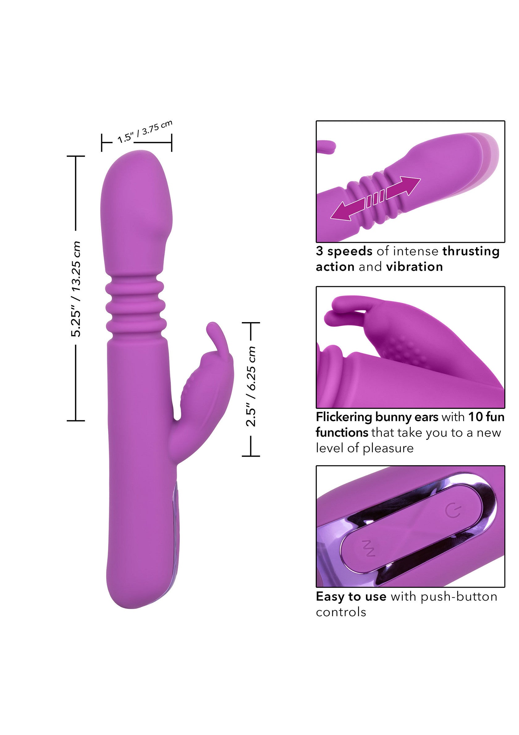 CalExotics Elite Thrusting Rabbit