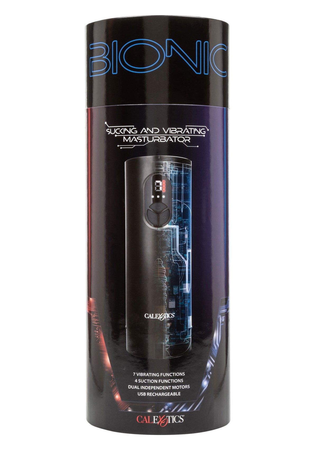 CalExotics Bionic Sucking and Vibrating Masturbator