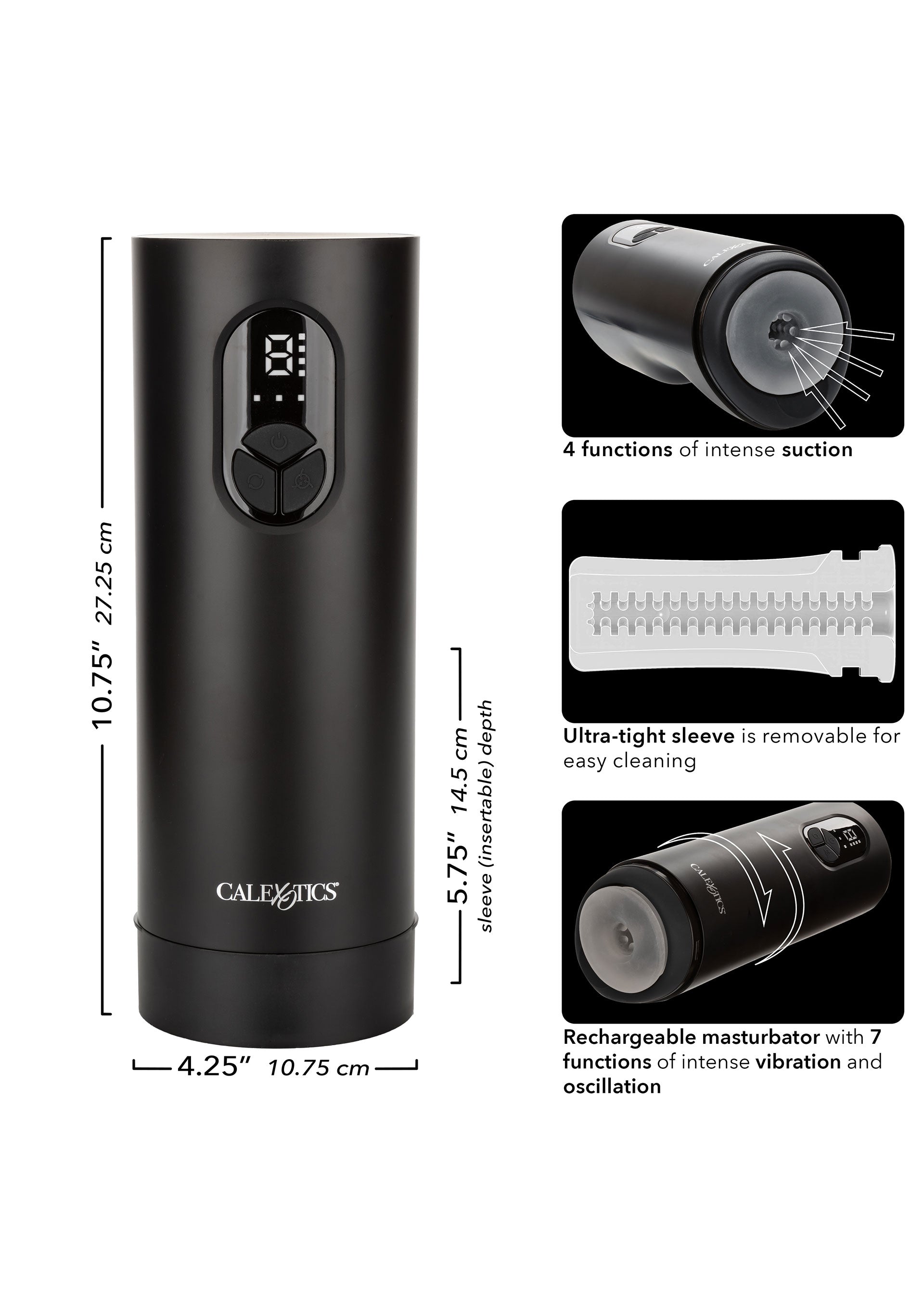 CalExotics Bionic Vibro Stroker