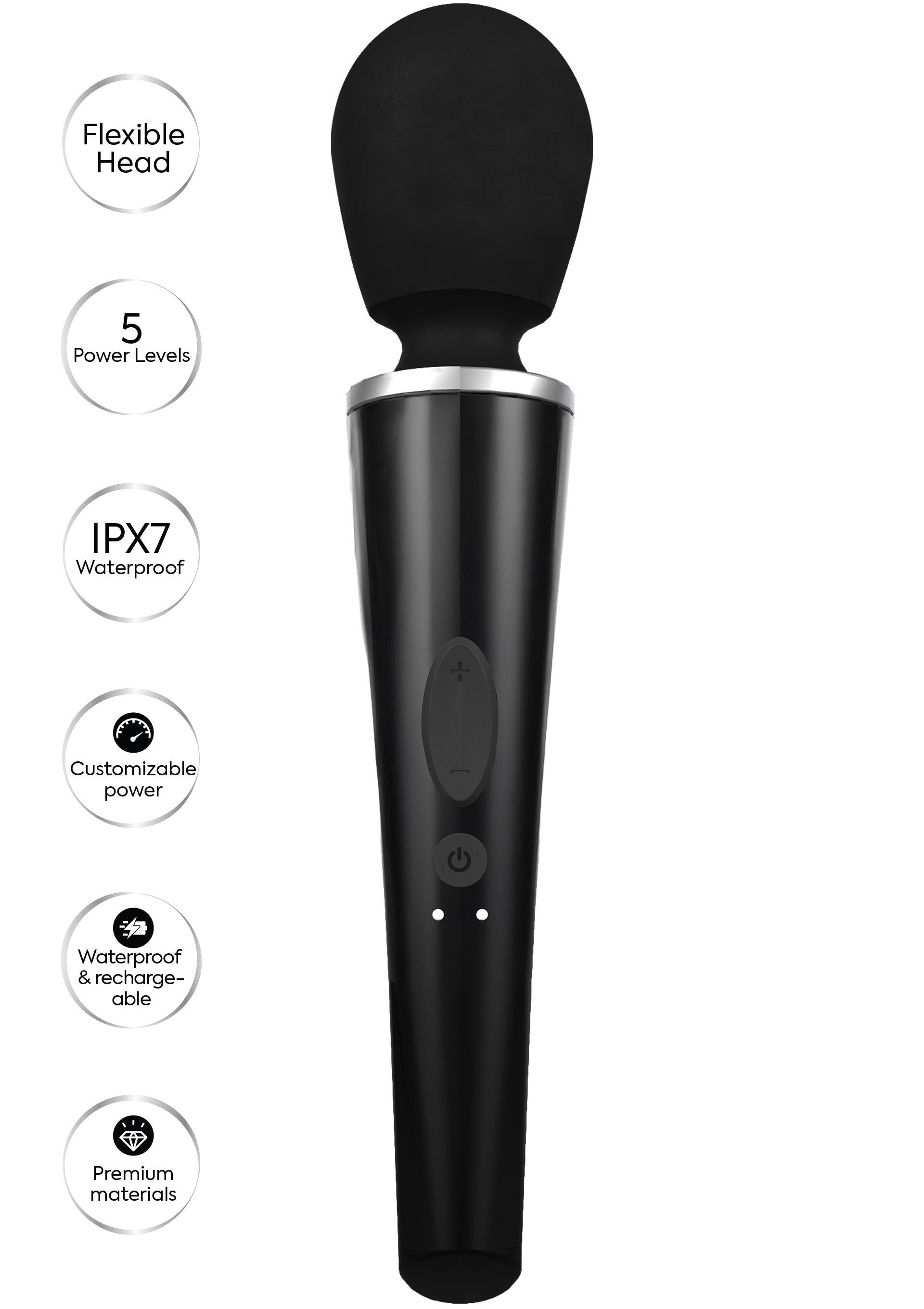 Caresse Compact Wand Massager