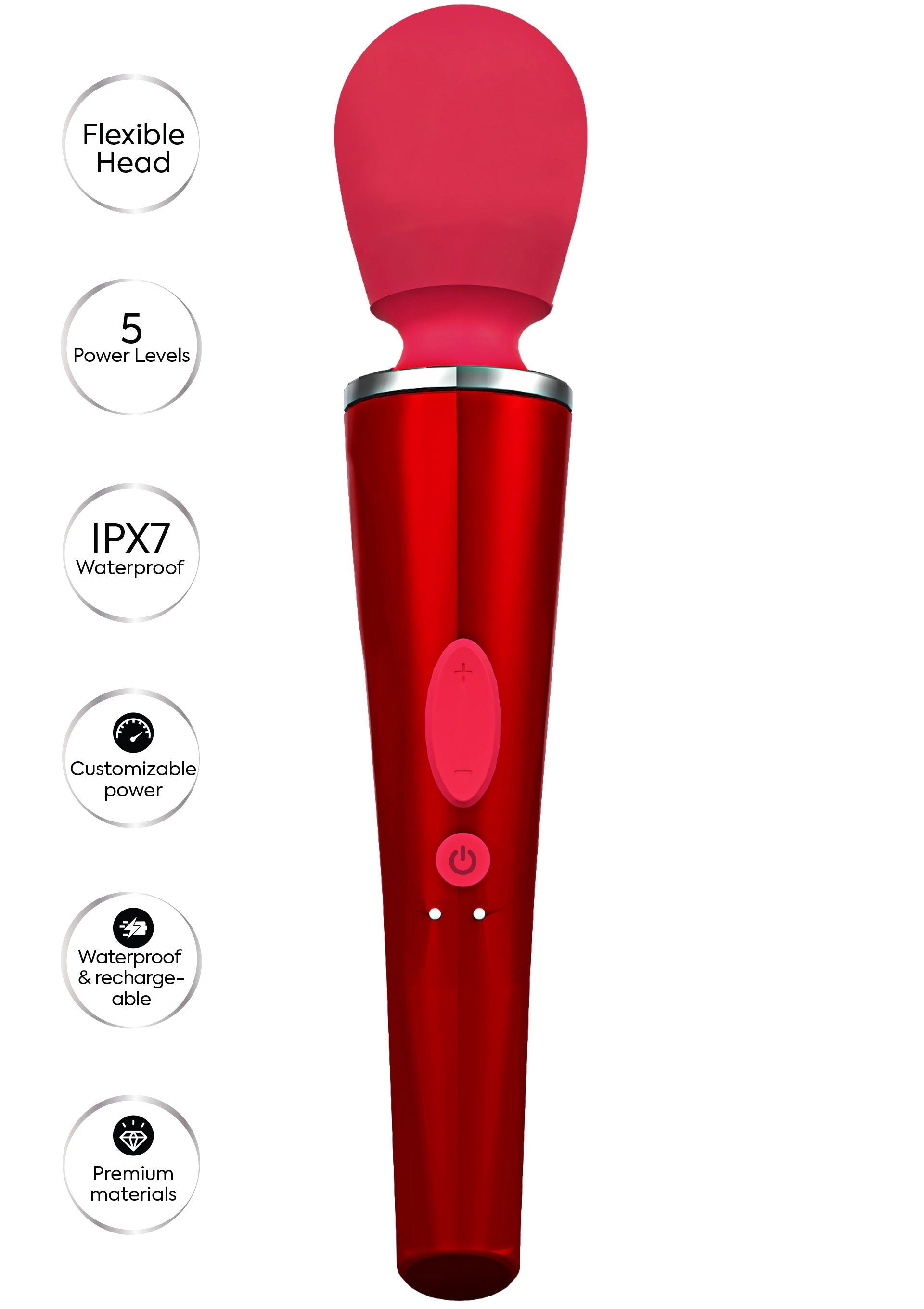 Caresse Compact Wand Massager