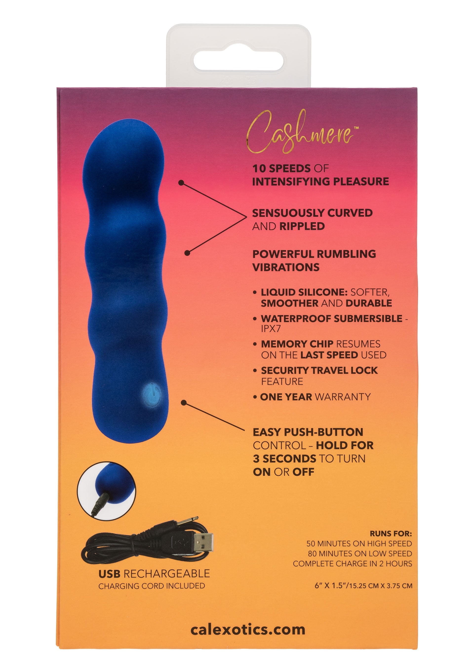 CalExotics Satin Swirl G Vibrator