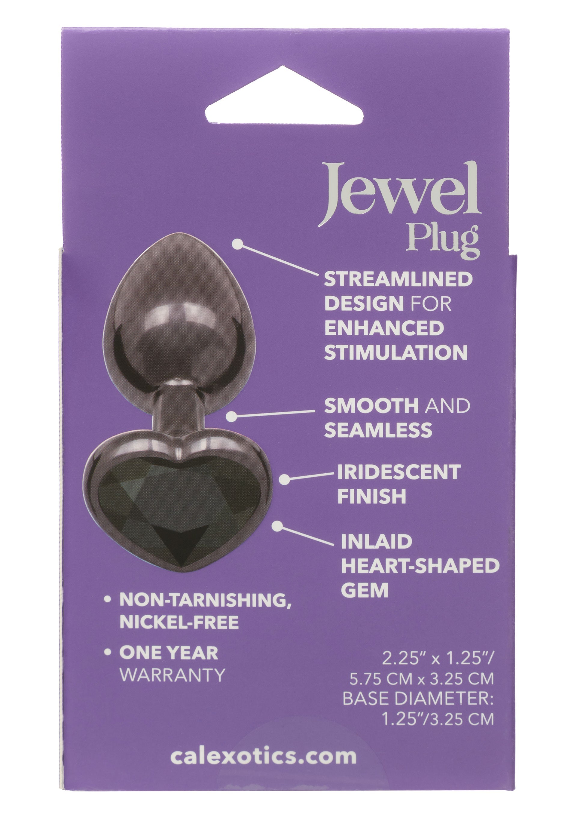 CalExotics Diamond Heart Plug Small