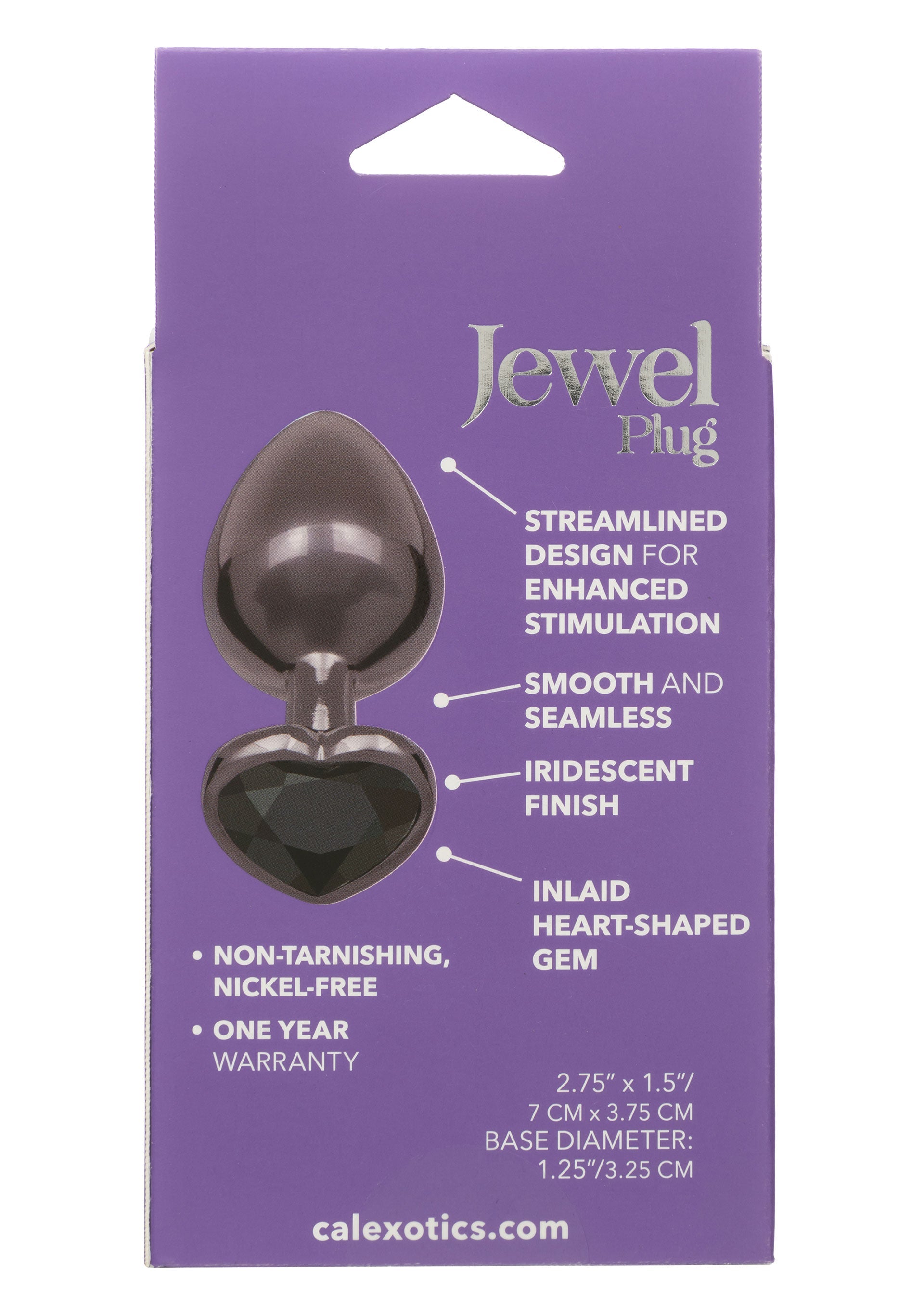 CalExotics Diamond Heart Plug Large