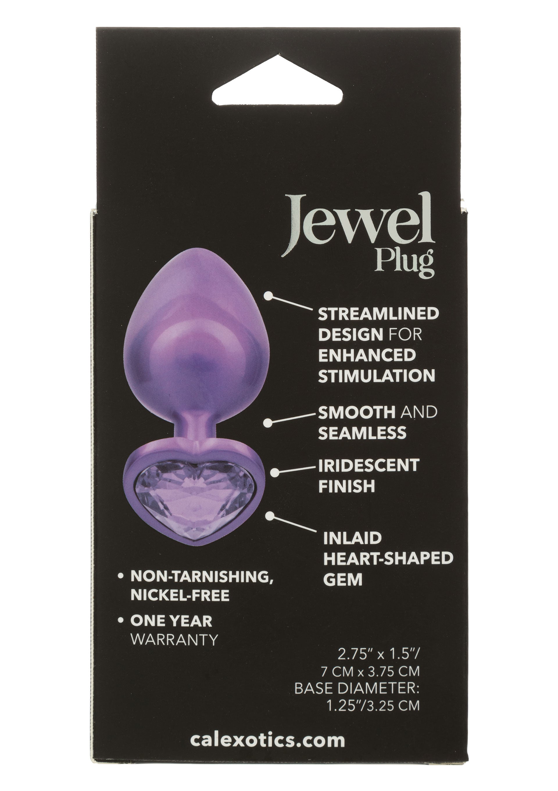 CalExotics Diamond Heart Plug Large