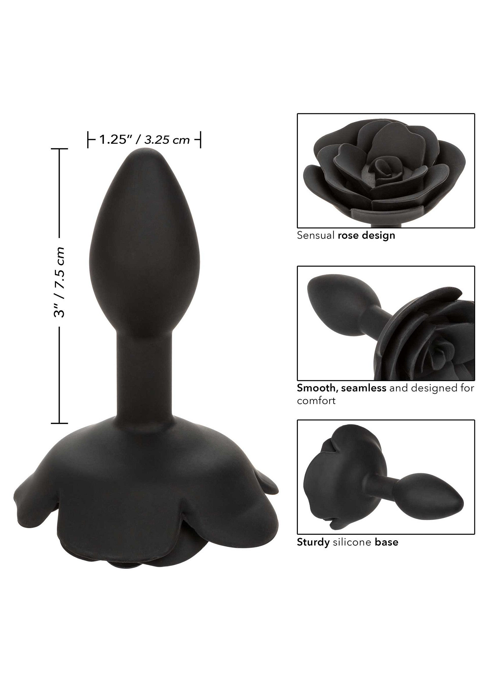 CalExotics Rose Anal Plug Small