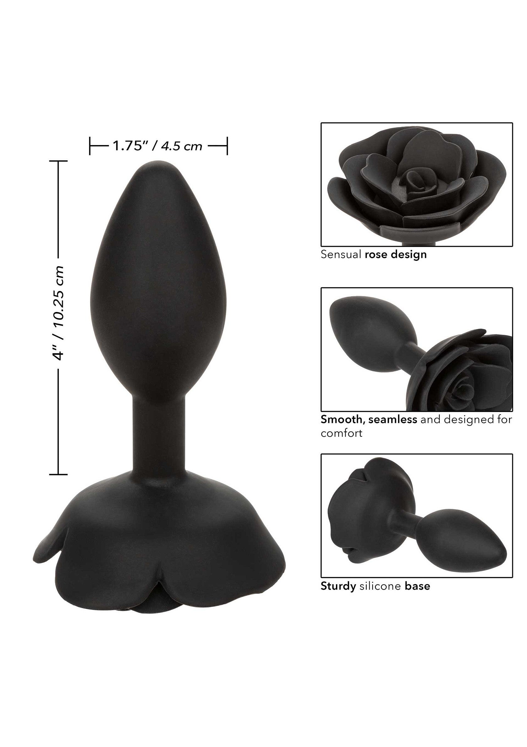 CalExotics Rose Anal Plug Large
