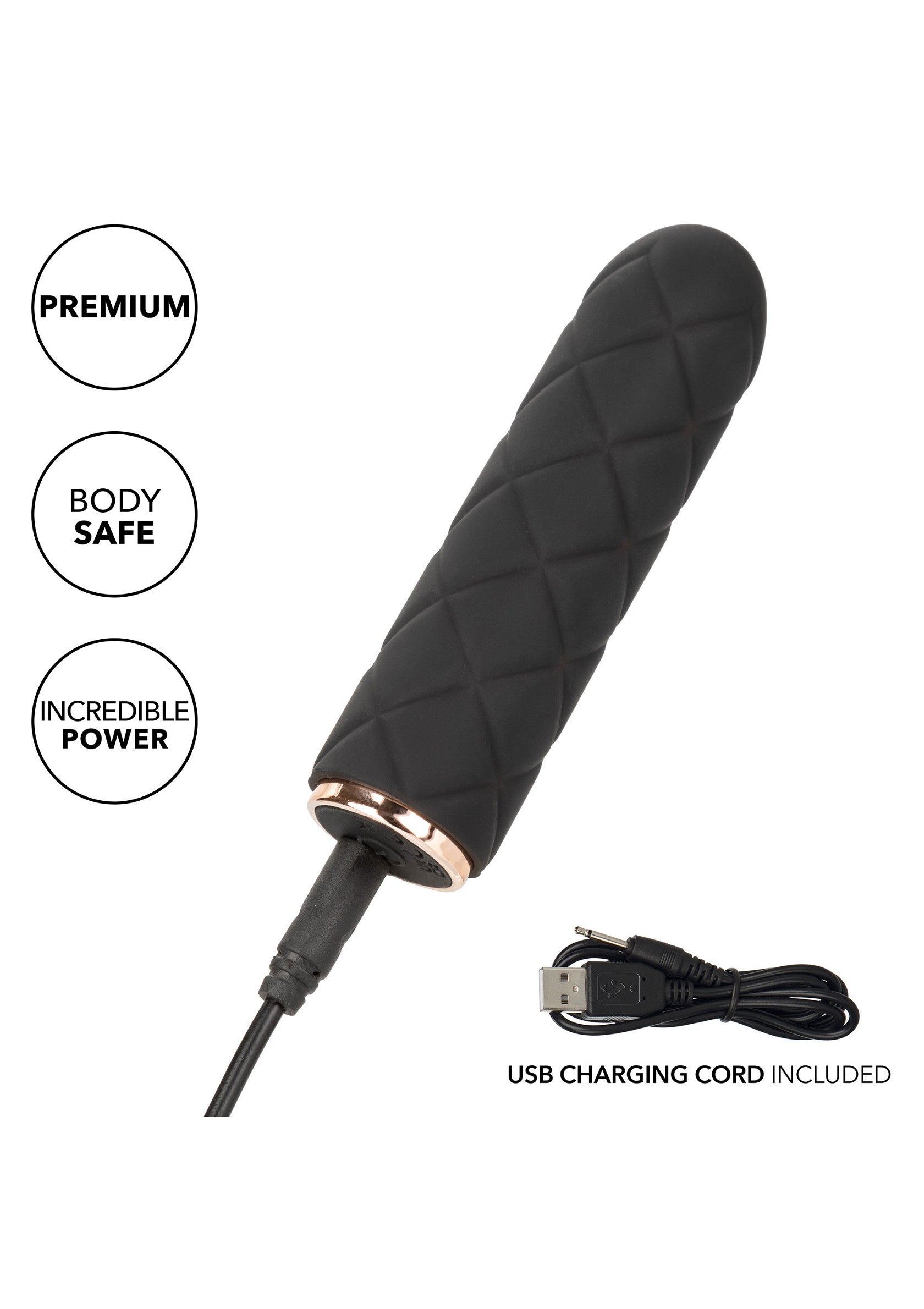 CalExotics Raven Quilted Seducer