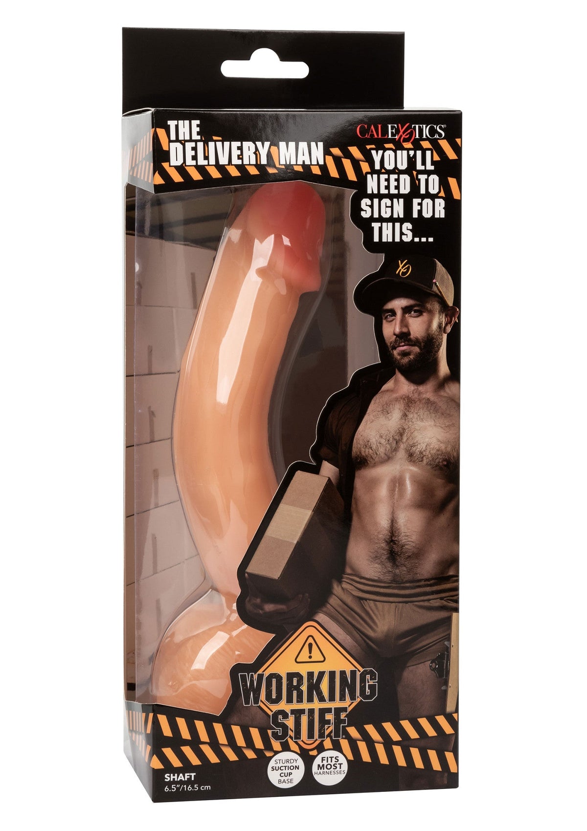 The Delivery Man : gode réaliste pour des plaisirs intenses. Livraison rapide et discrète garantie! ; The Delivery Man: realistische dildo voor intense genoegens. Snelle en discrete levering gegarandeerd!; The Delivery Man: realistic dildo for intense pleasure. Fast and discreet delivery guaranteed!
