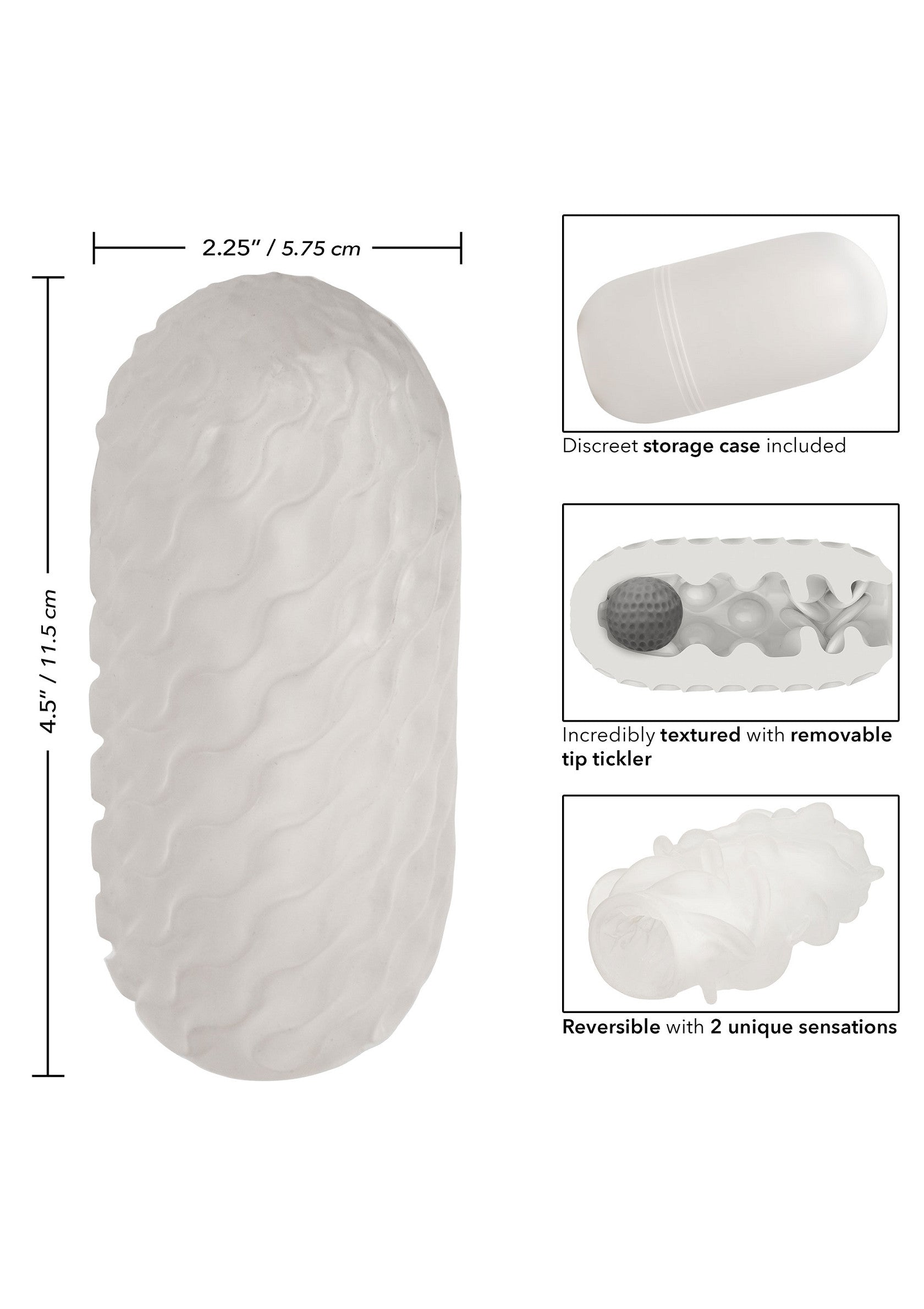 CalExotics Boundless Squishy Ball Stroker