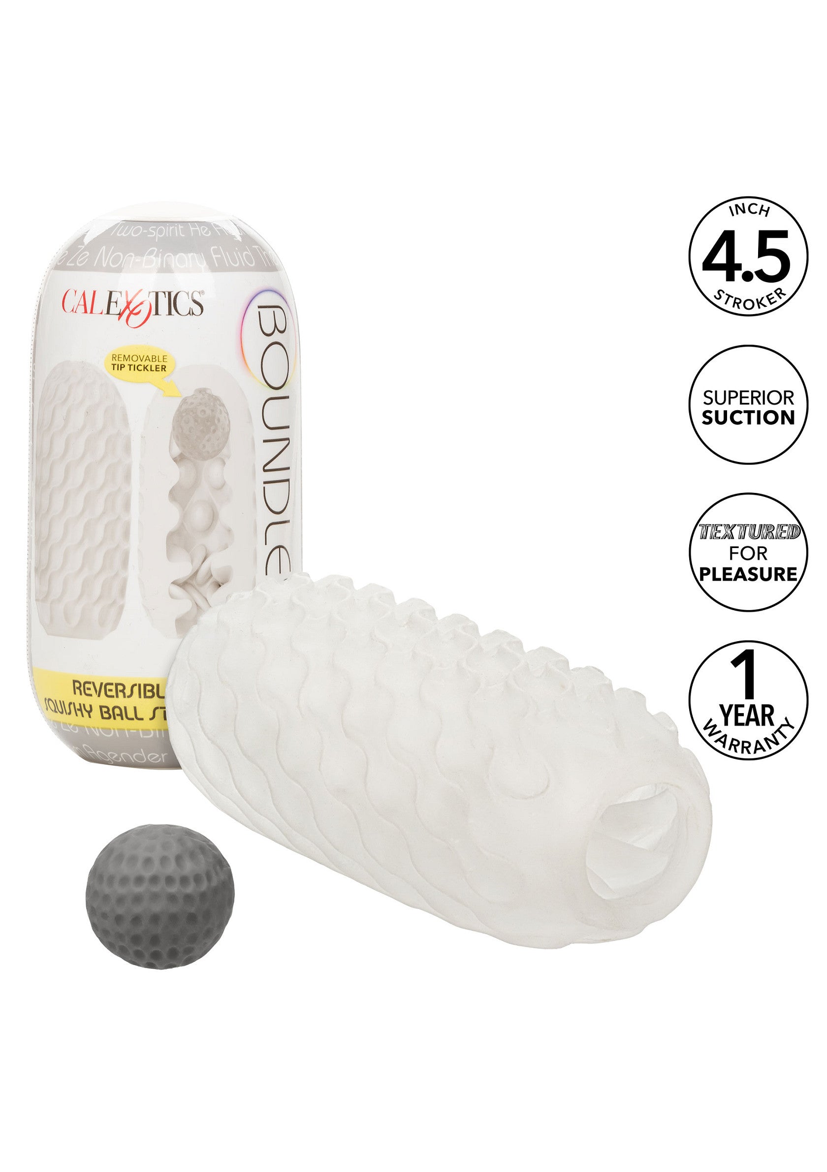 CalExotics Boundless Squishy Ball Stroker