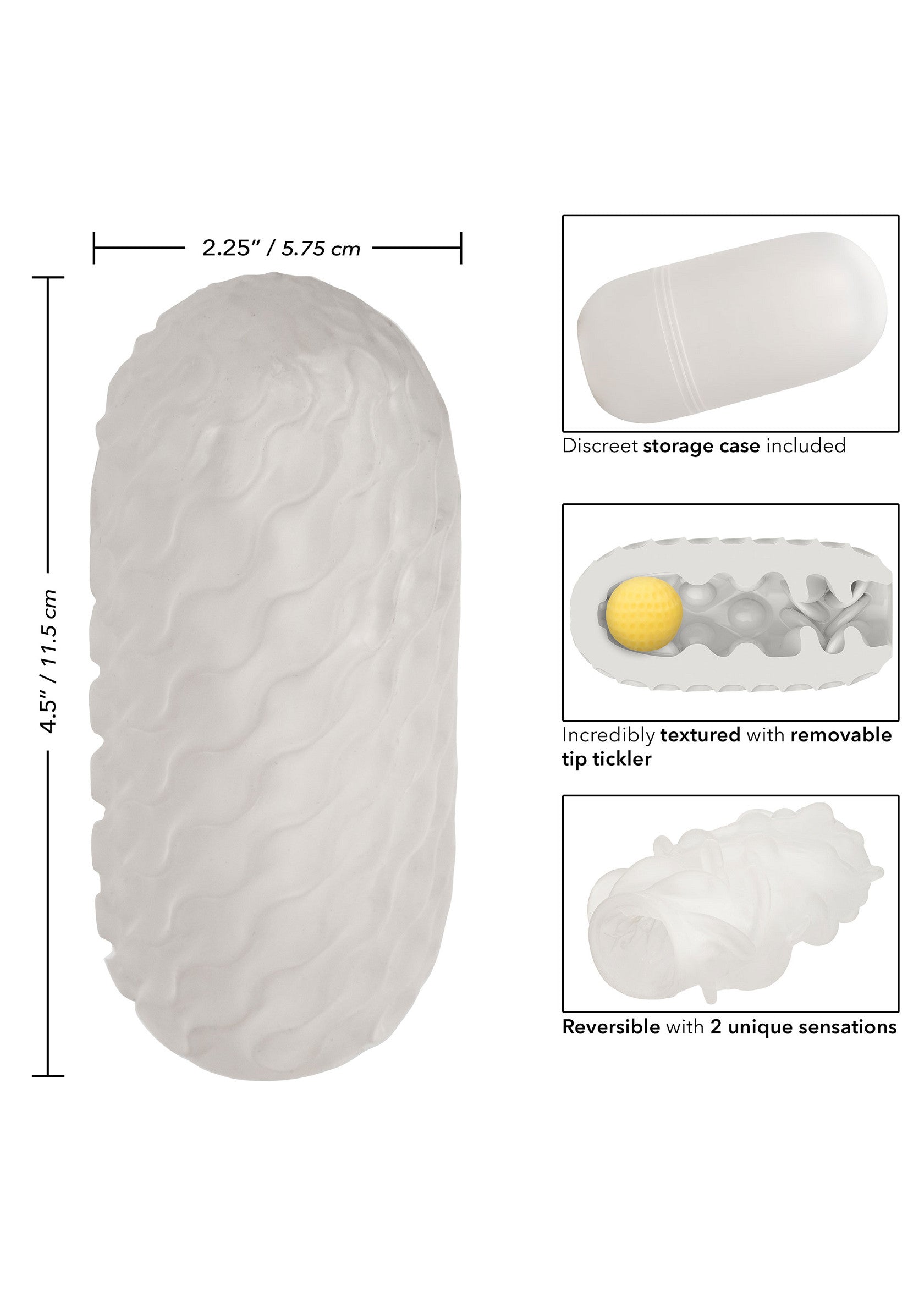 CalExotics Boundless Squishy Ball Stroker