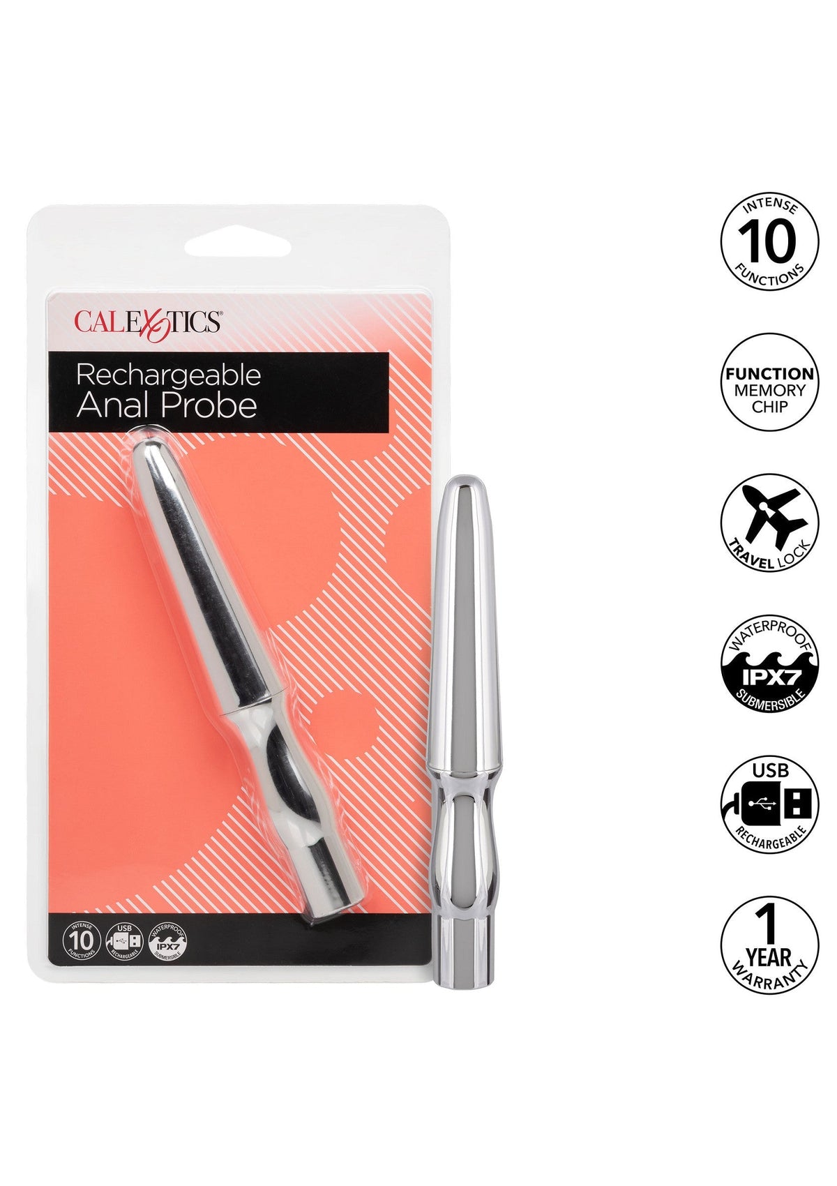 CalExotics Rechargeable Anal Probe