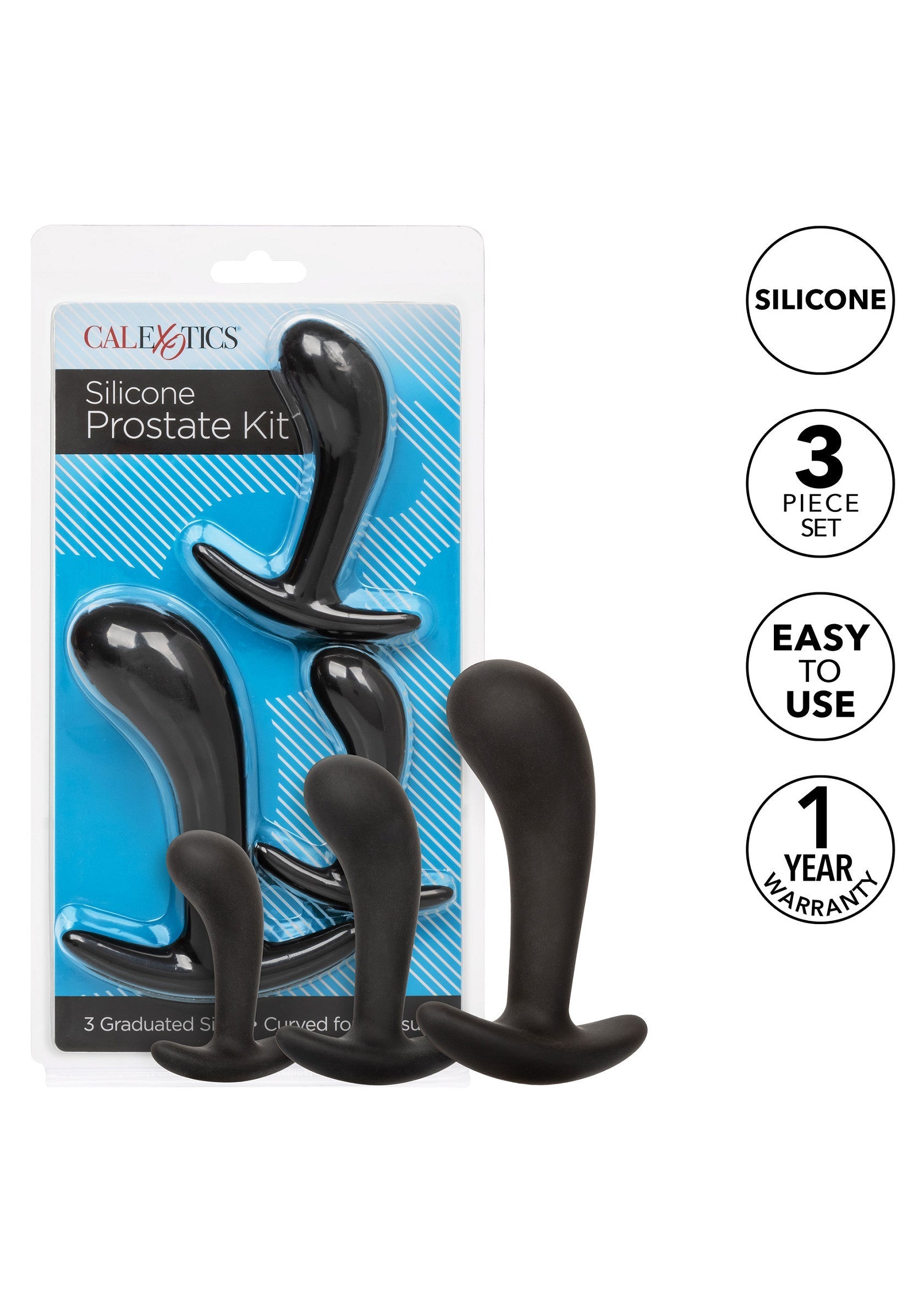 CalExotics Silicone Prostate Kit
