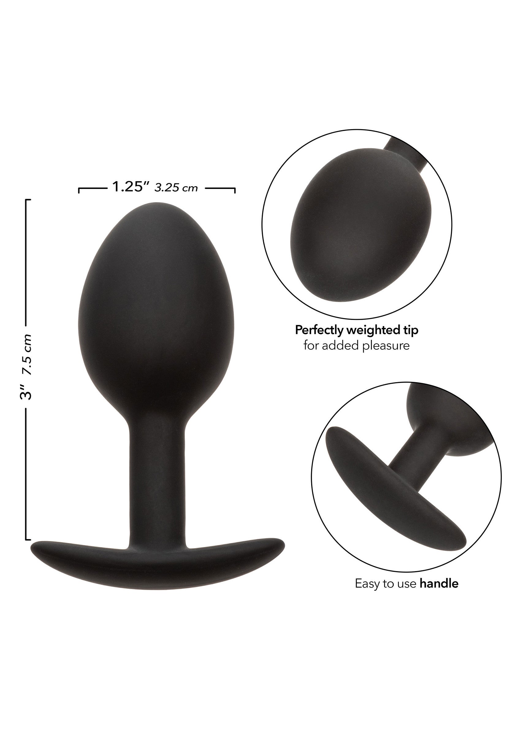 CalExotics Weighted Silicone Plug