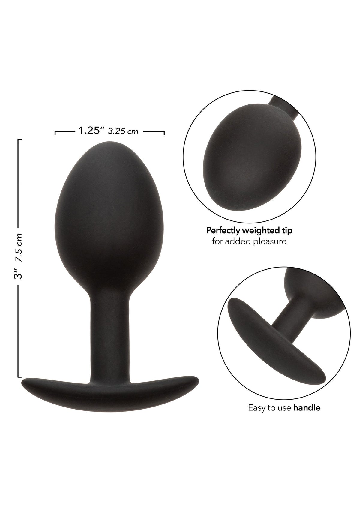 CalExotics Weighted Silicone Plug