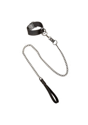 CalExotics Collar With Chain Leash