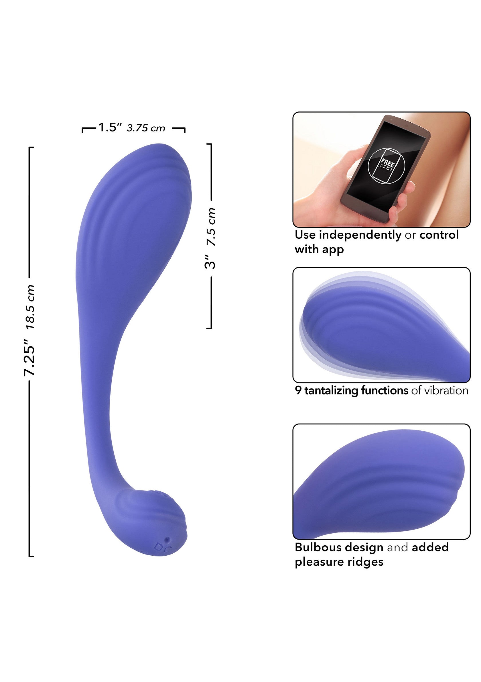 CalExotics App-Controlled Kegel Exerciser
