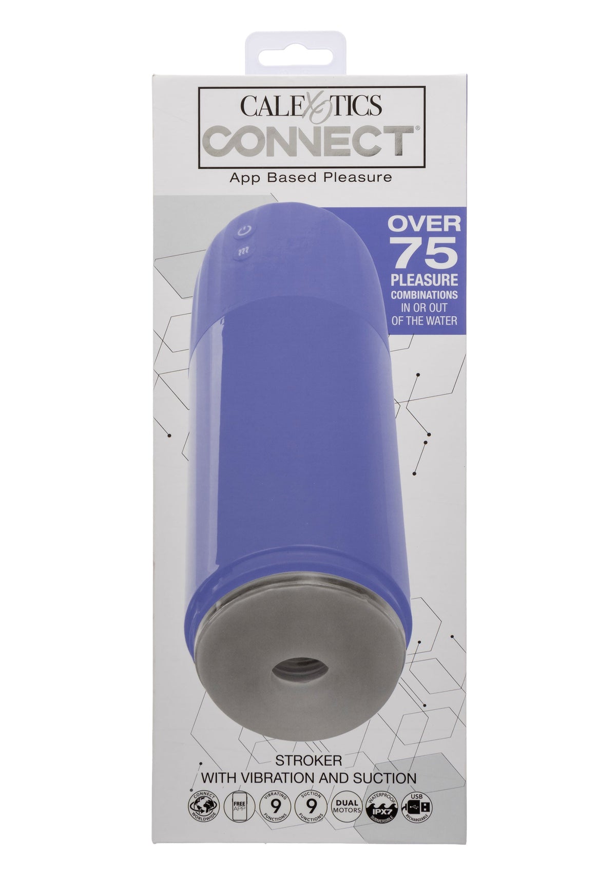 CalExotics App-Controlled Suction Stroker