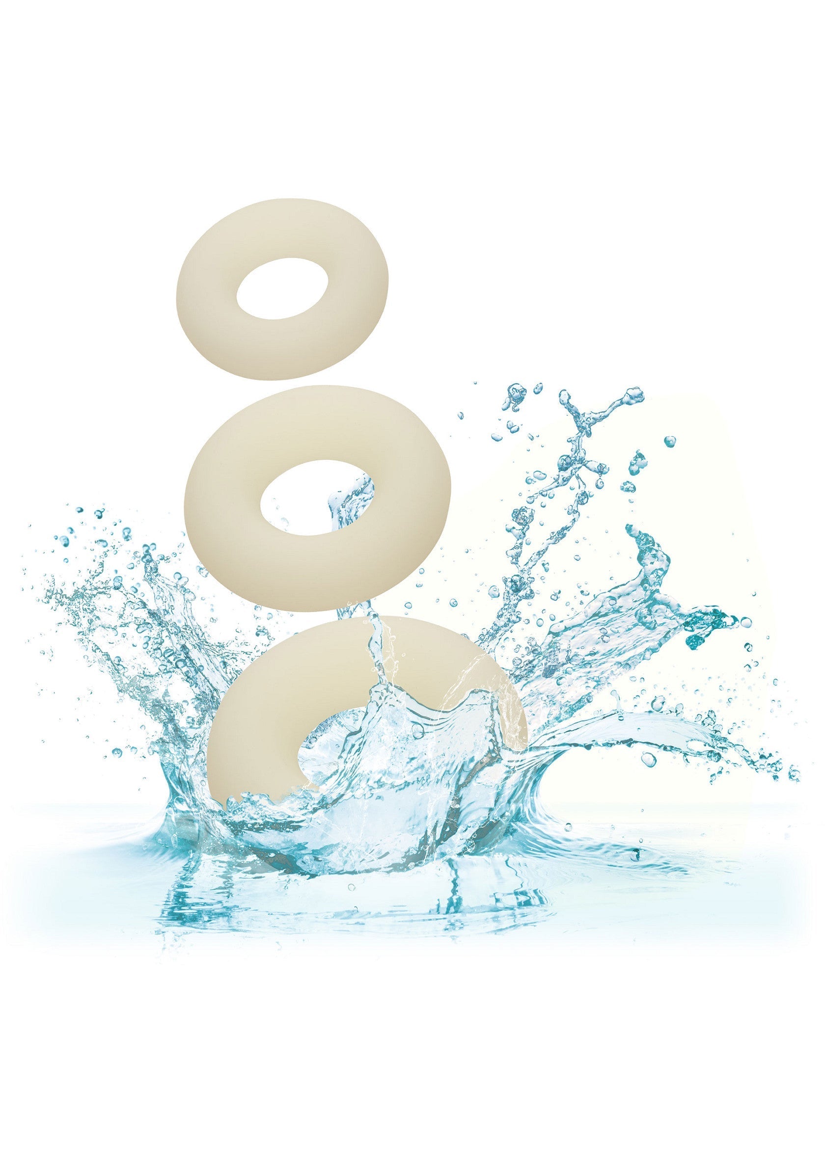 CalExotics Silicone 3 Ring Set