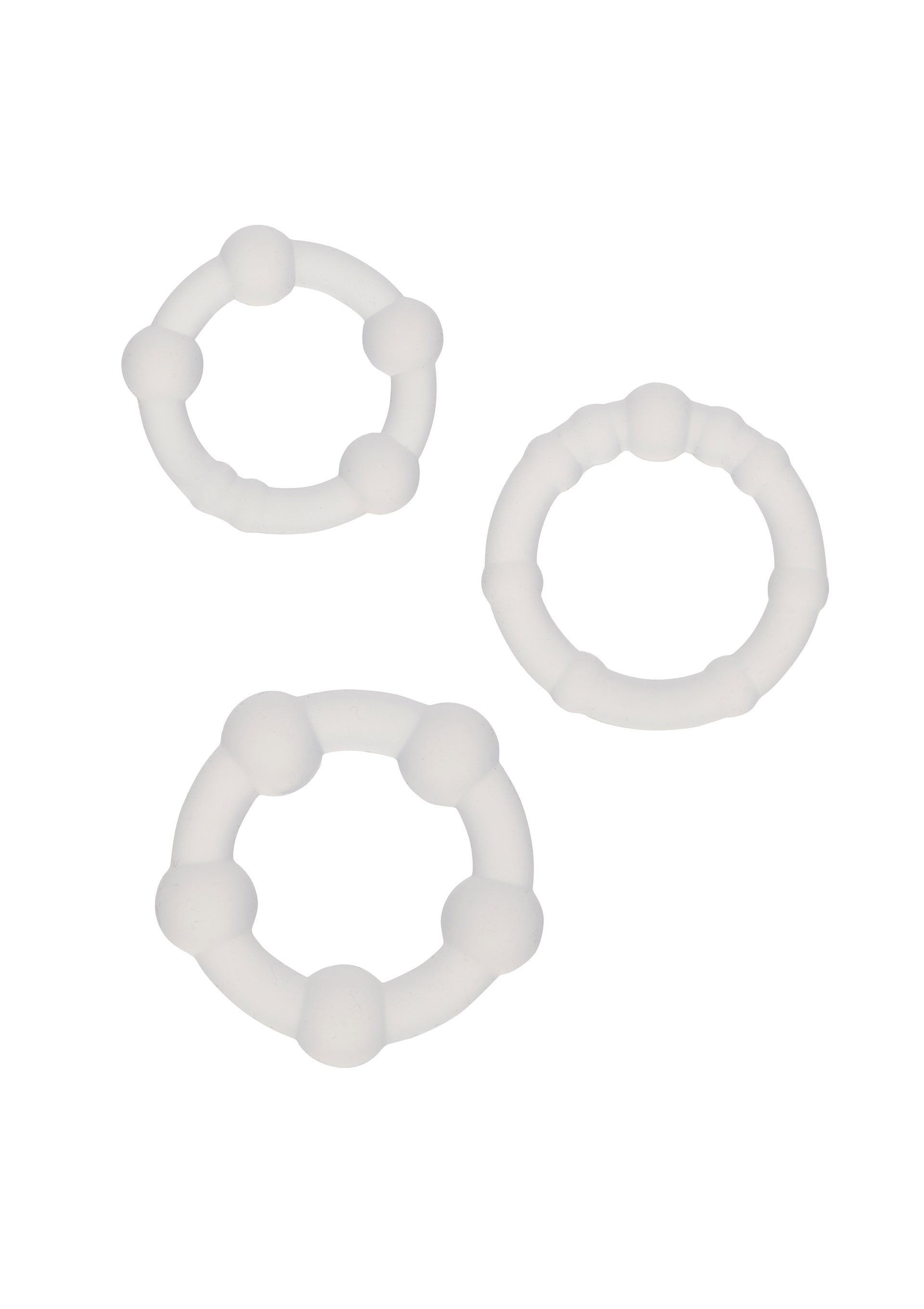 CalExotics Silicone Beaded Rings