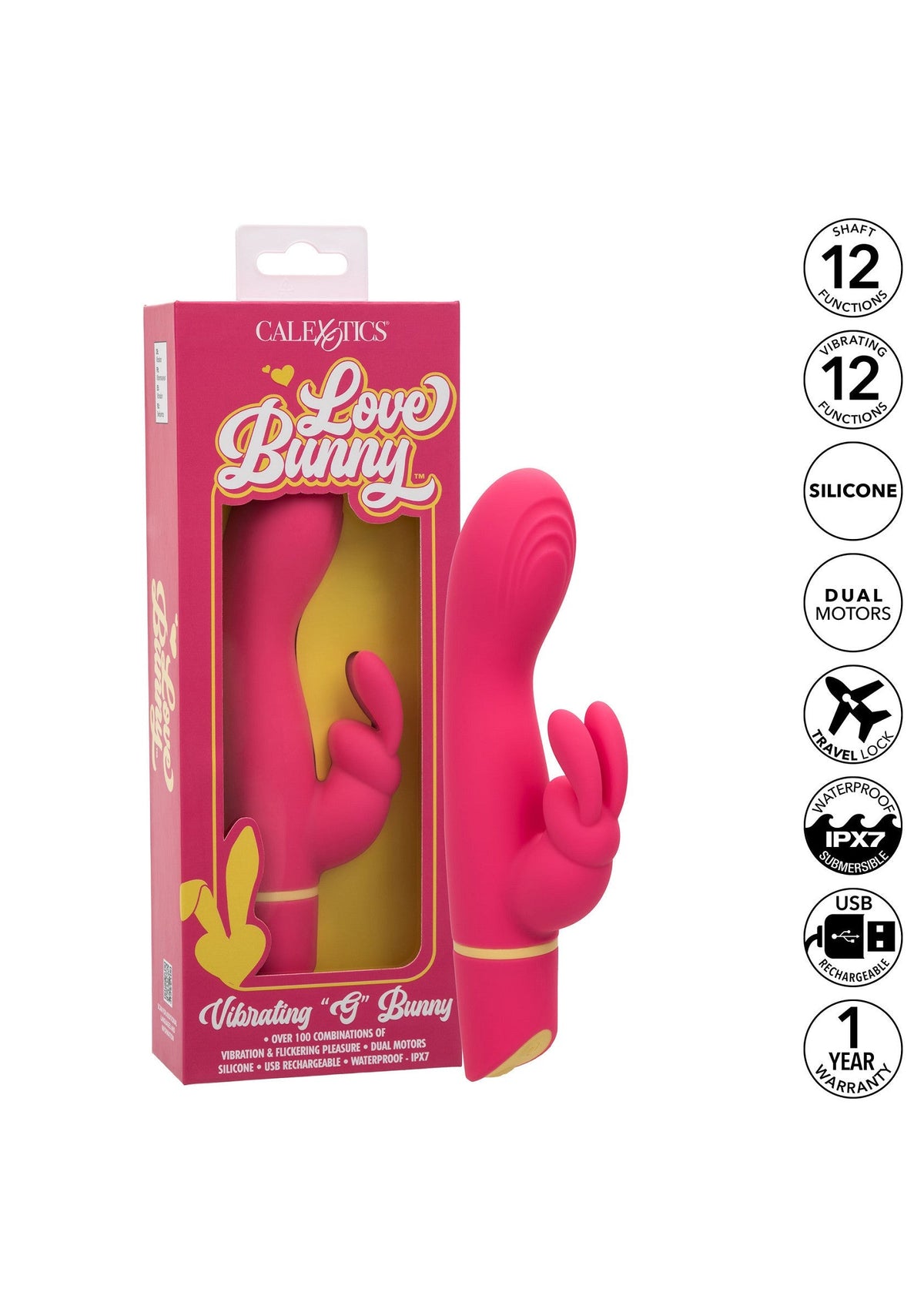 CalExotics Love Bunny Vibrating G Bunny