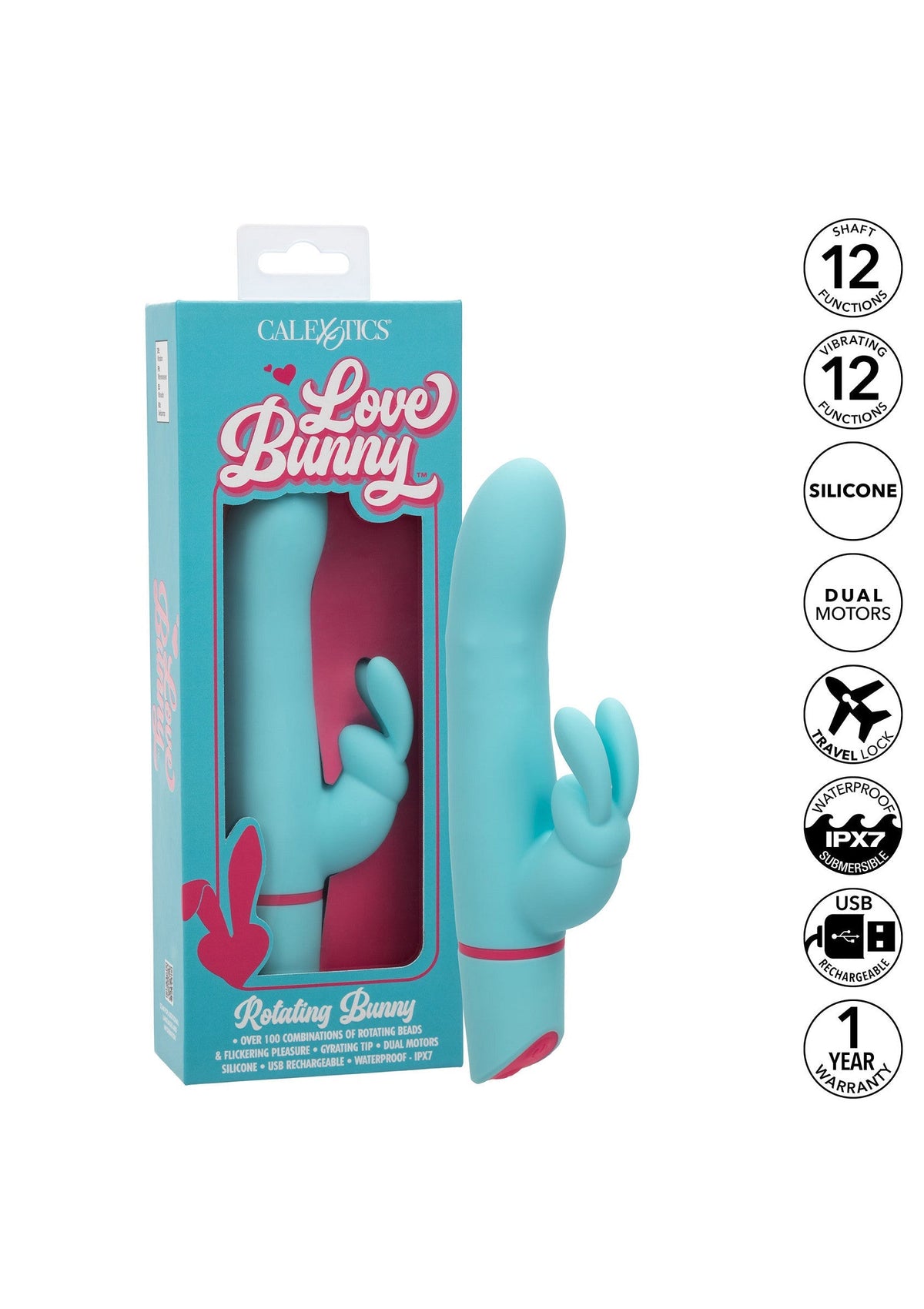 CalExotics Love Bunny Rotating Bunny