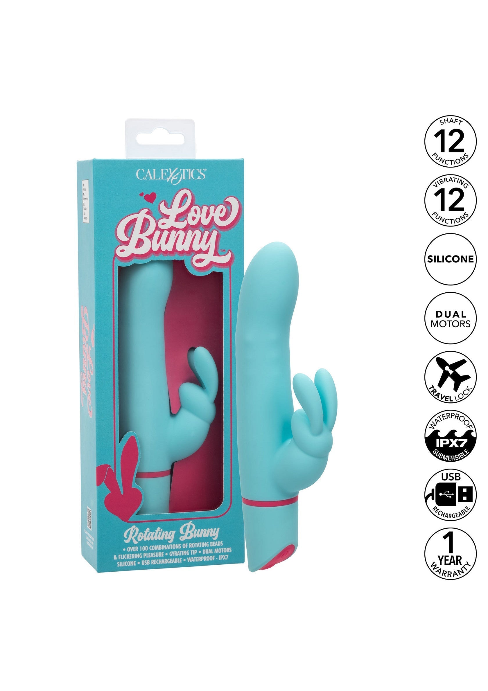 CalExotics Love Bunny Rotating Bunny