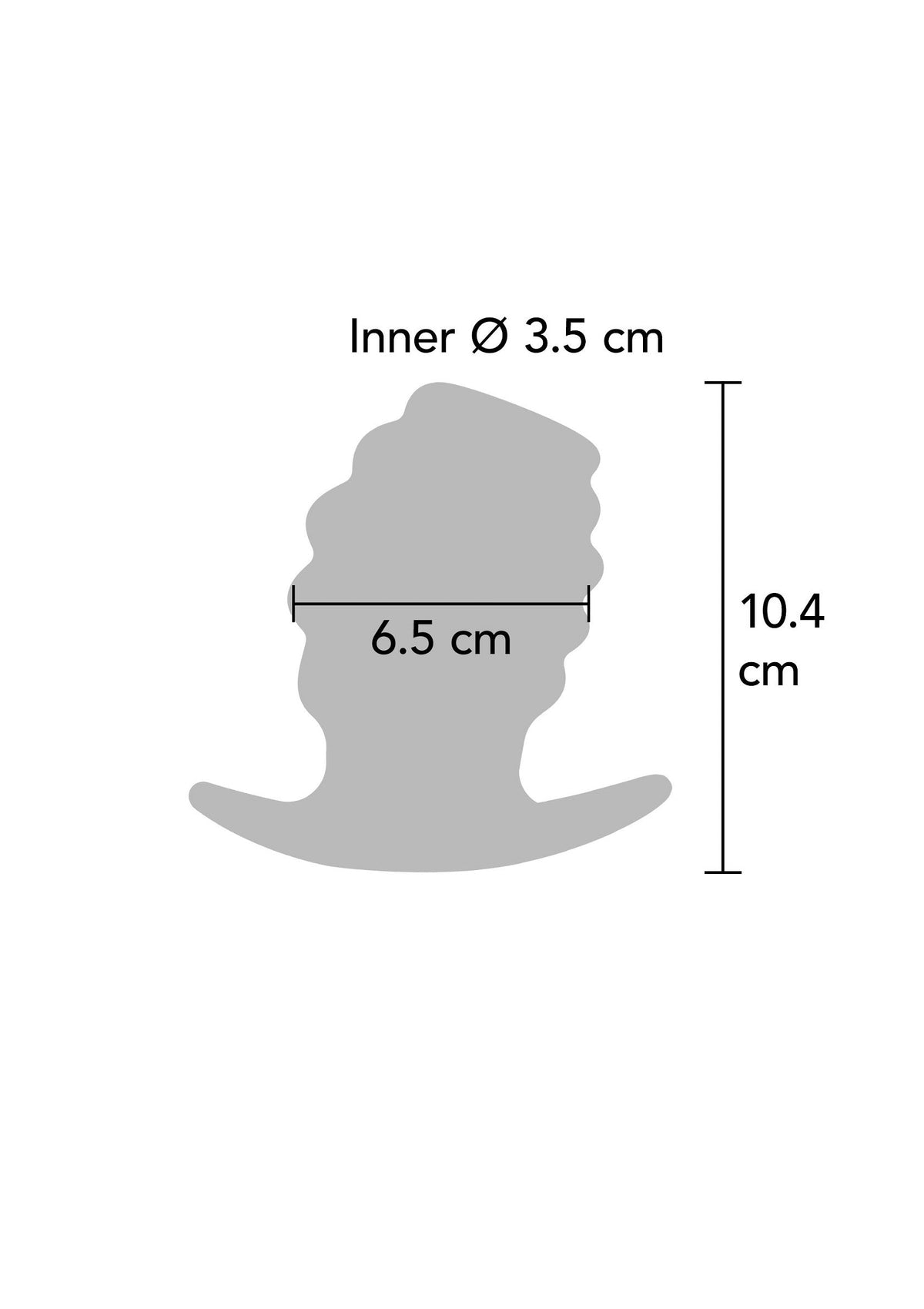 Hidden Desire Invader Open Plug Extra Large