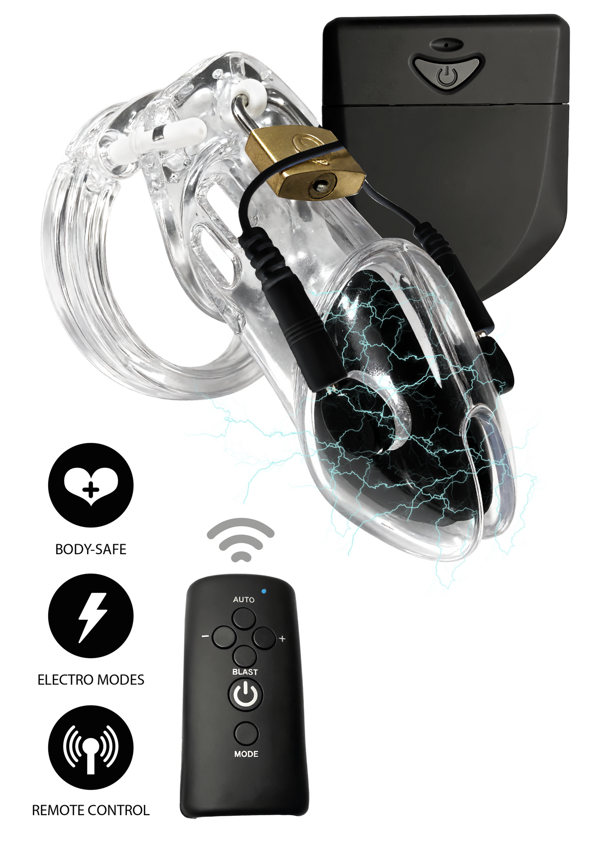 Hidden Desire Electro Cock Cage
