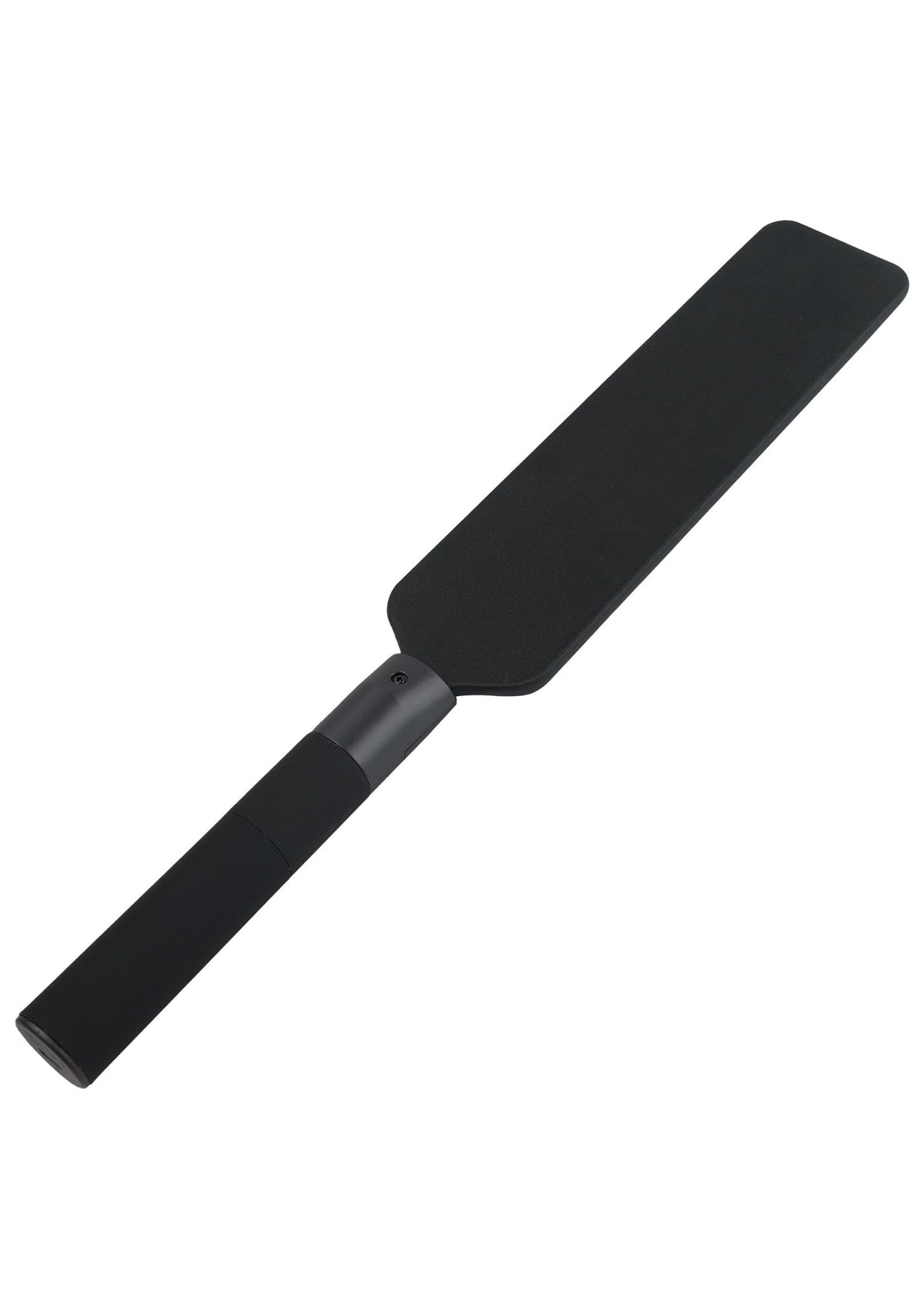 Palette de fessée noire, idéale pour pimenter vos jeux coquins. Découvrez le plaisir de la discipline érotique. ; Zwarte paddle voor sensuele spelletjes. Ontdek het genot van erotische discipline. Perfect voor BDSM-liefhebbers.; Black spanking paddle for sensual games. Discover the pleasure of erotic discipline. Perfect for BDSM lovers.