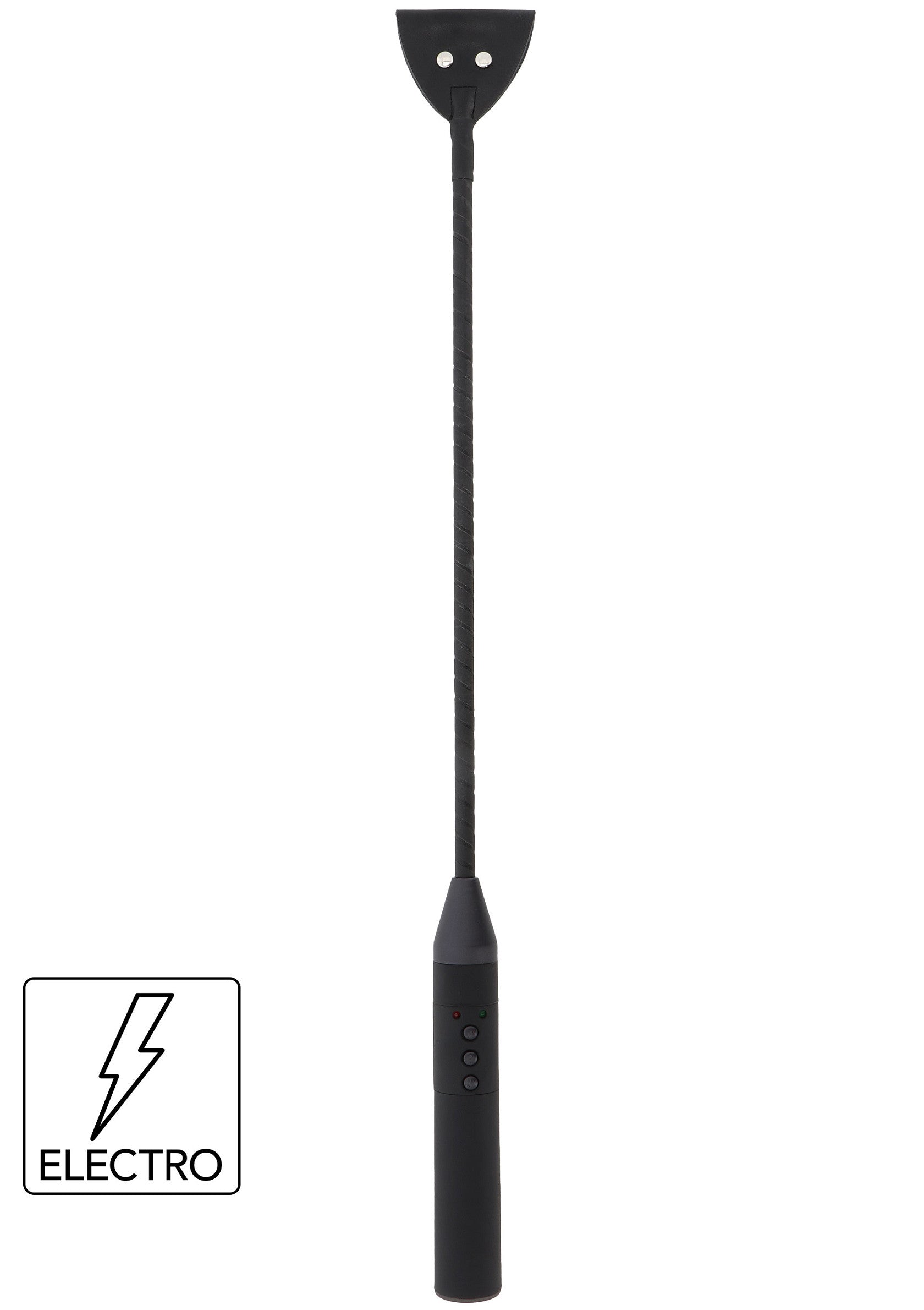 Palette de stimulation électrique noire pour le plaisir. Découvrez des sensations intenses et uniques.; Zwarte elektrische stimuleringspeddel voor plezier. Ontdek intense en unieke sensaties.; Black electric stimulation paddle for pleasure. Discover intense and unique sensations.