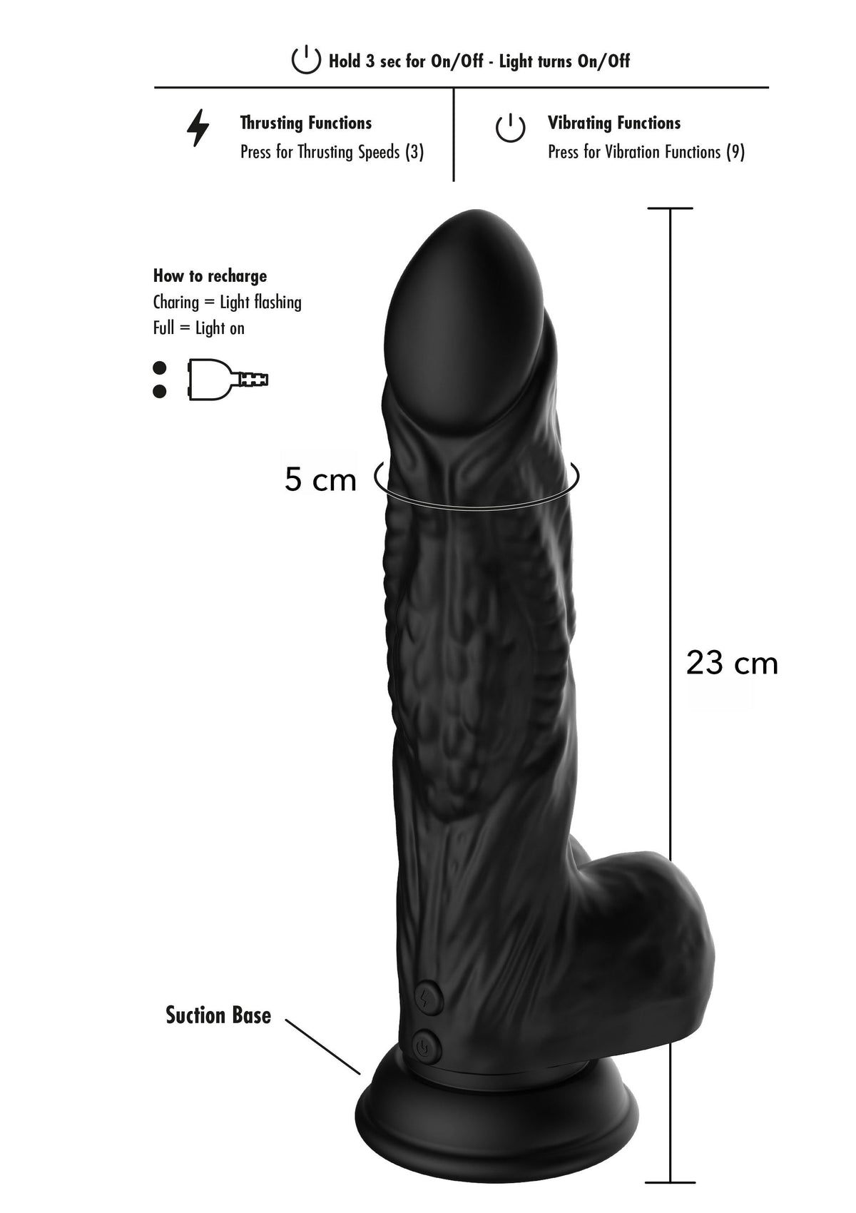 Hidden Desire Raptor Monster Dildo