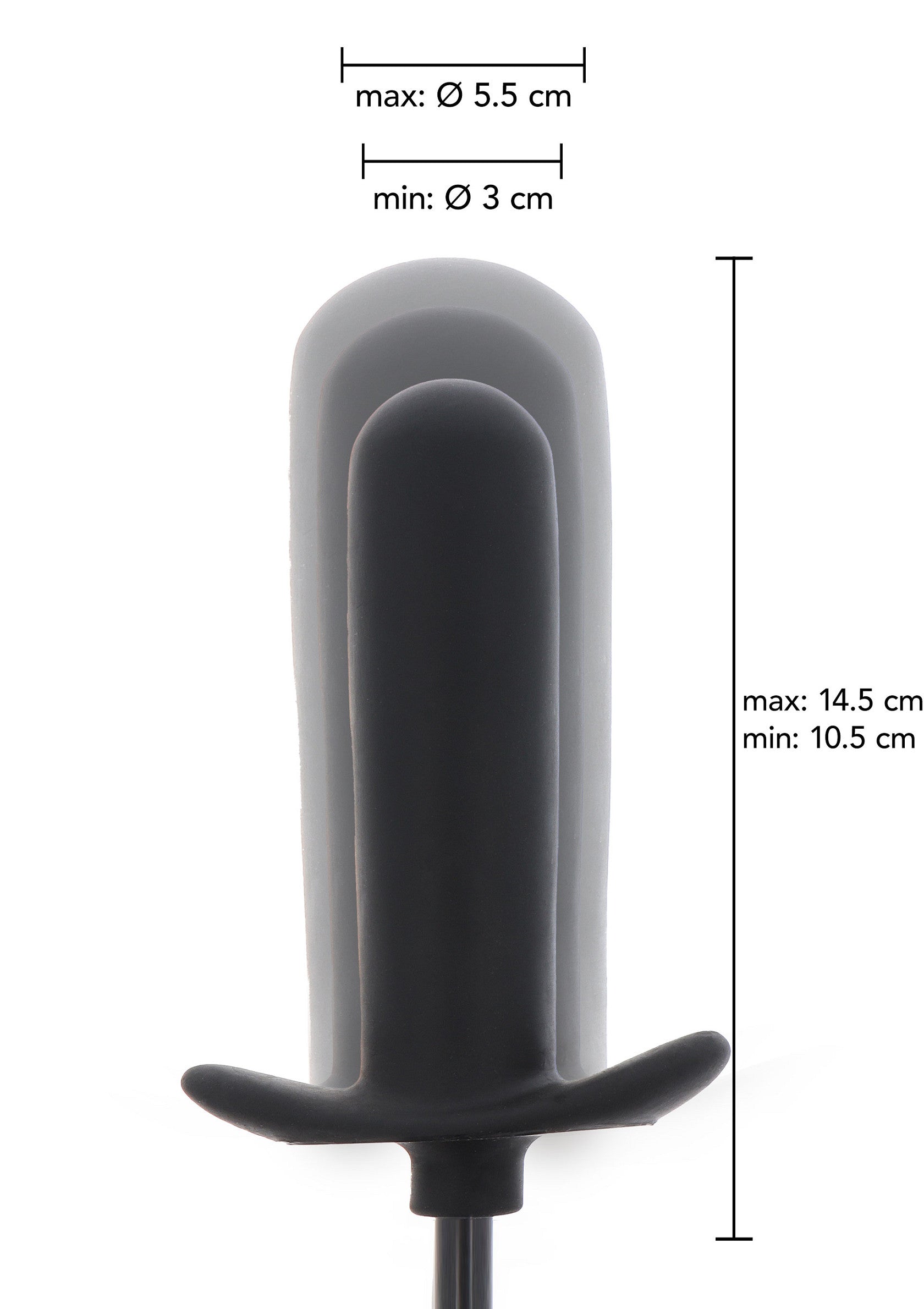 Hidden Desire Inflatable Smooth Plug Starter