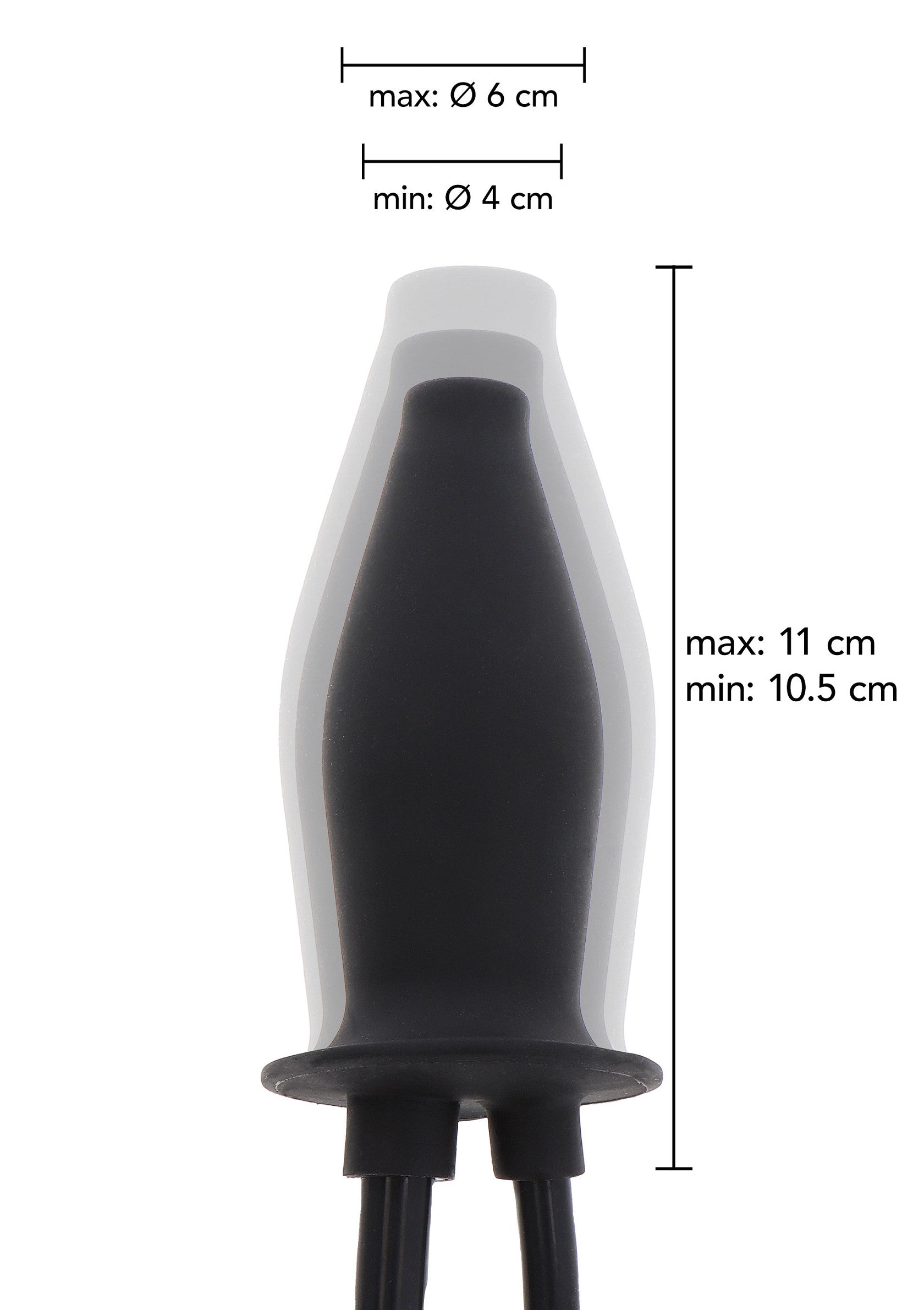Hidden Desire Inflatable Lubricating Plug