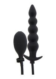Hidden Desire Inflatable Ribbed Plug Advance