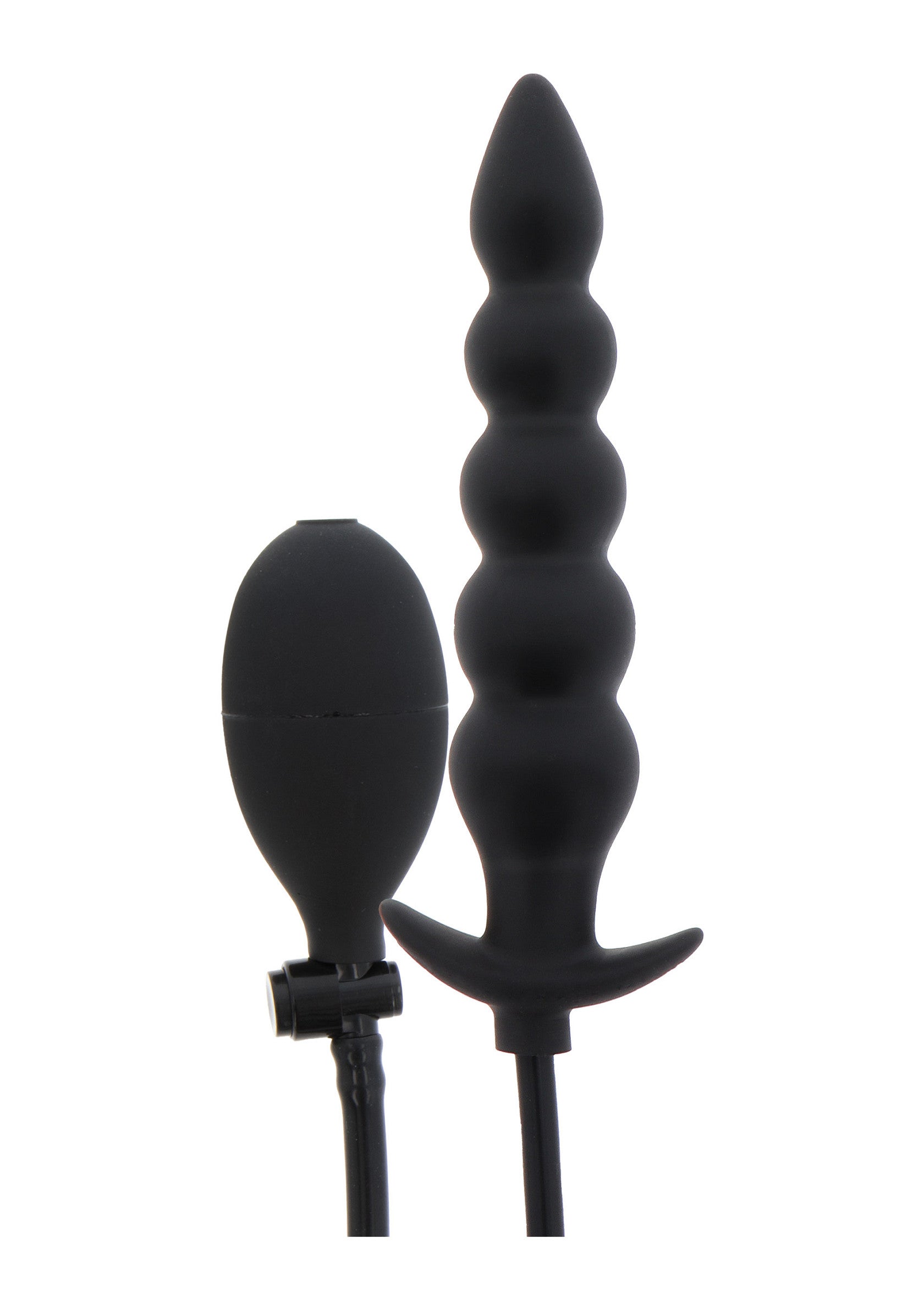 Hidden Desire Inflatable Ribbed Plug Advance