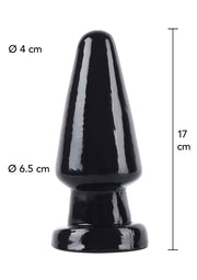 Hidden Desire Buttplug Cone Head Large 17 cm
