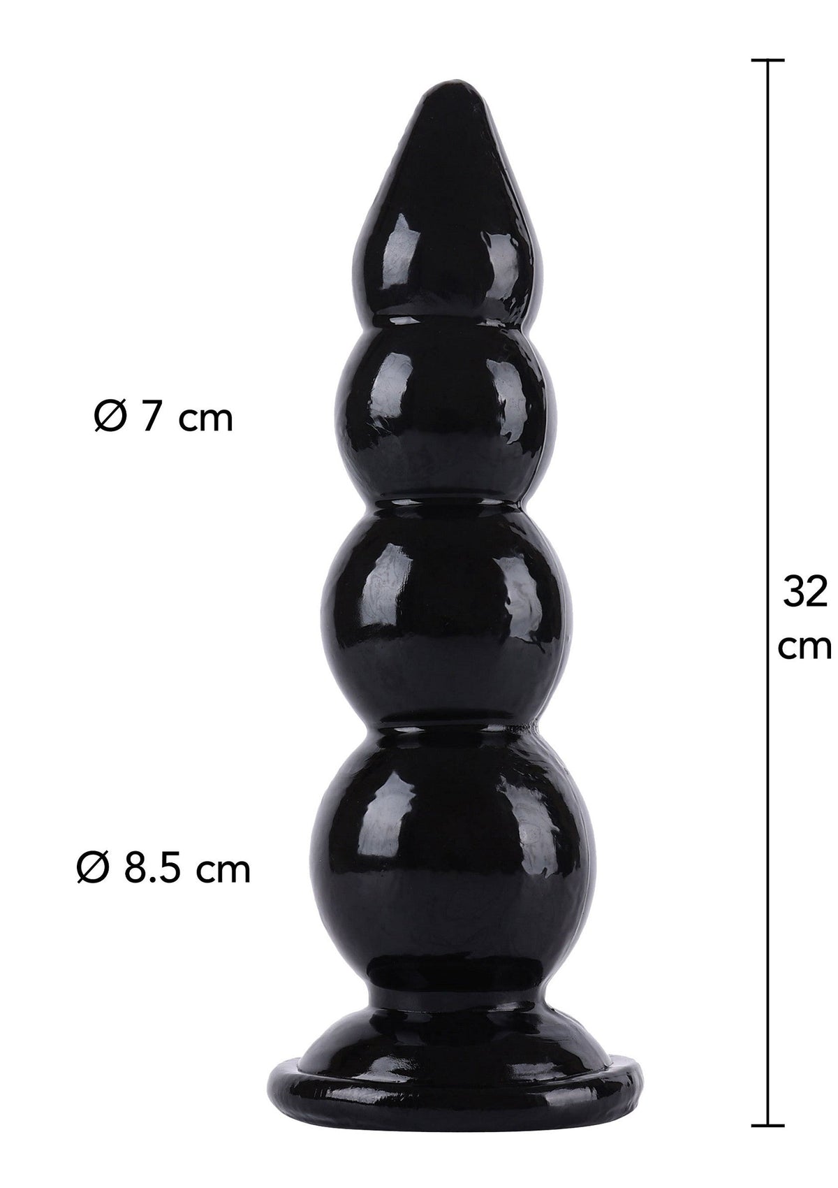 Hidden Desire Buttplug Balls 32 cm