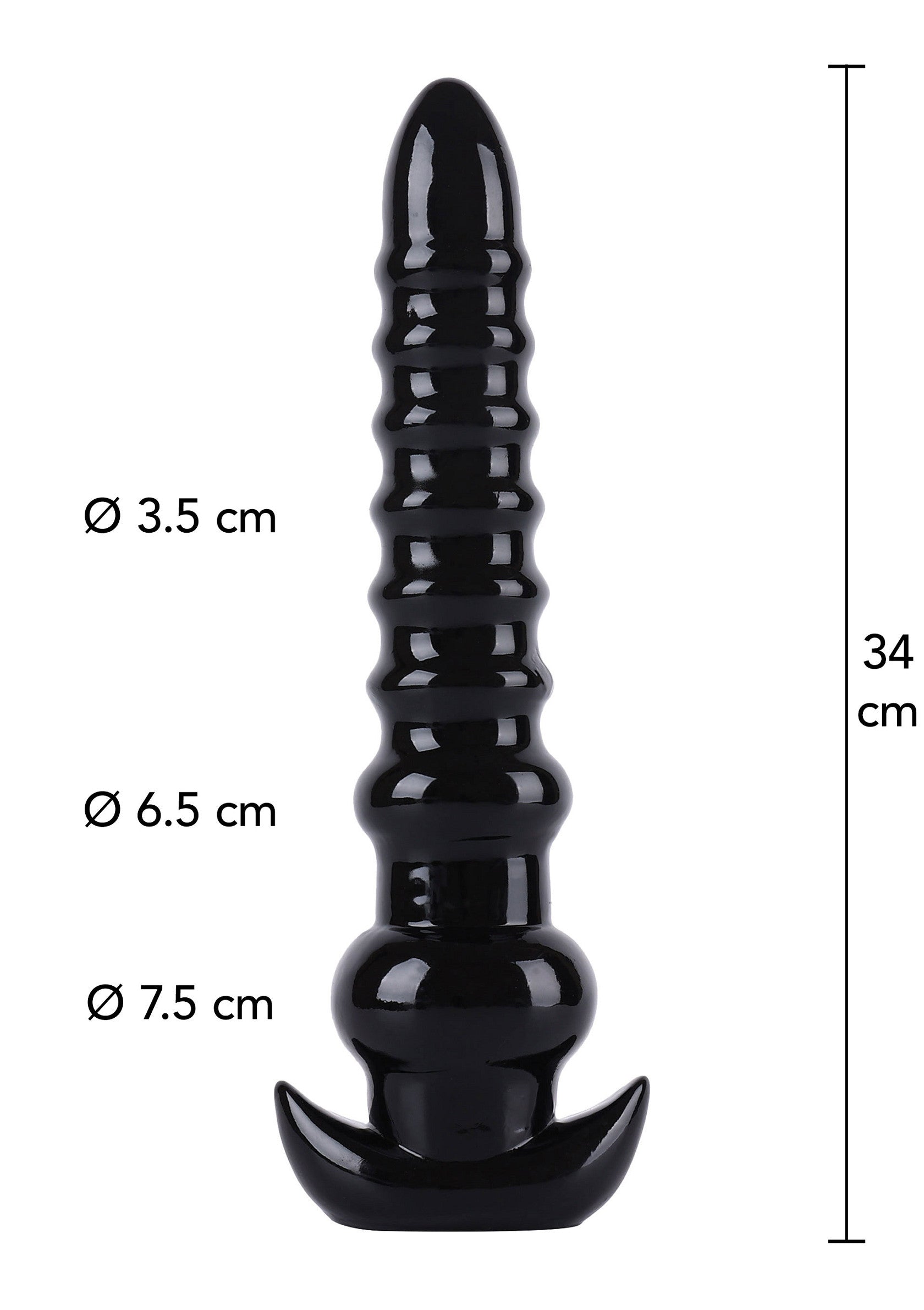 Hidden Desire Anal Drill 34 cm