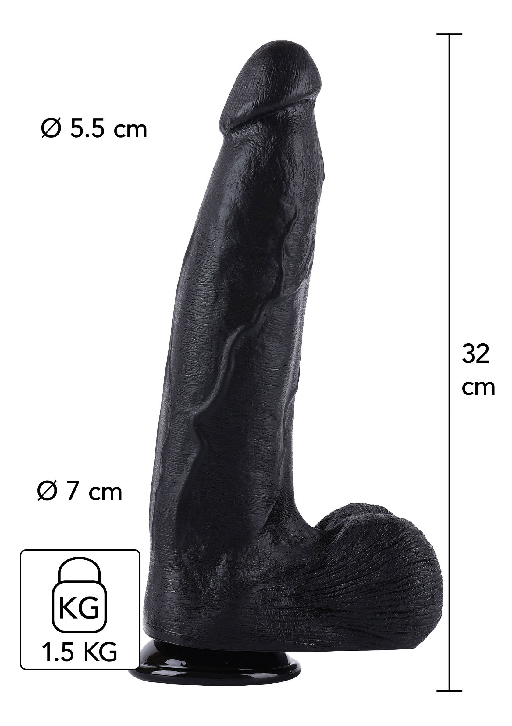 Hidden Desire Dildo 32 cm