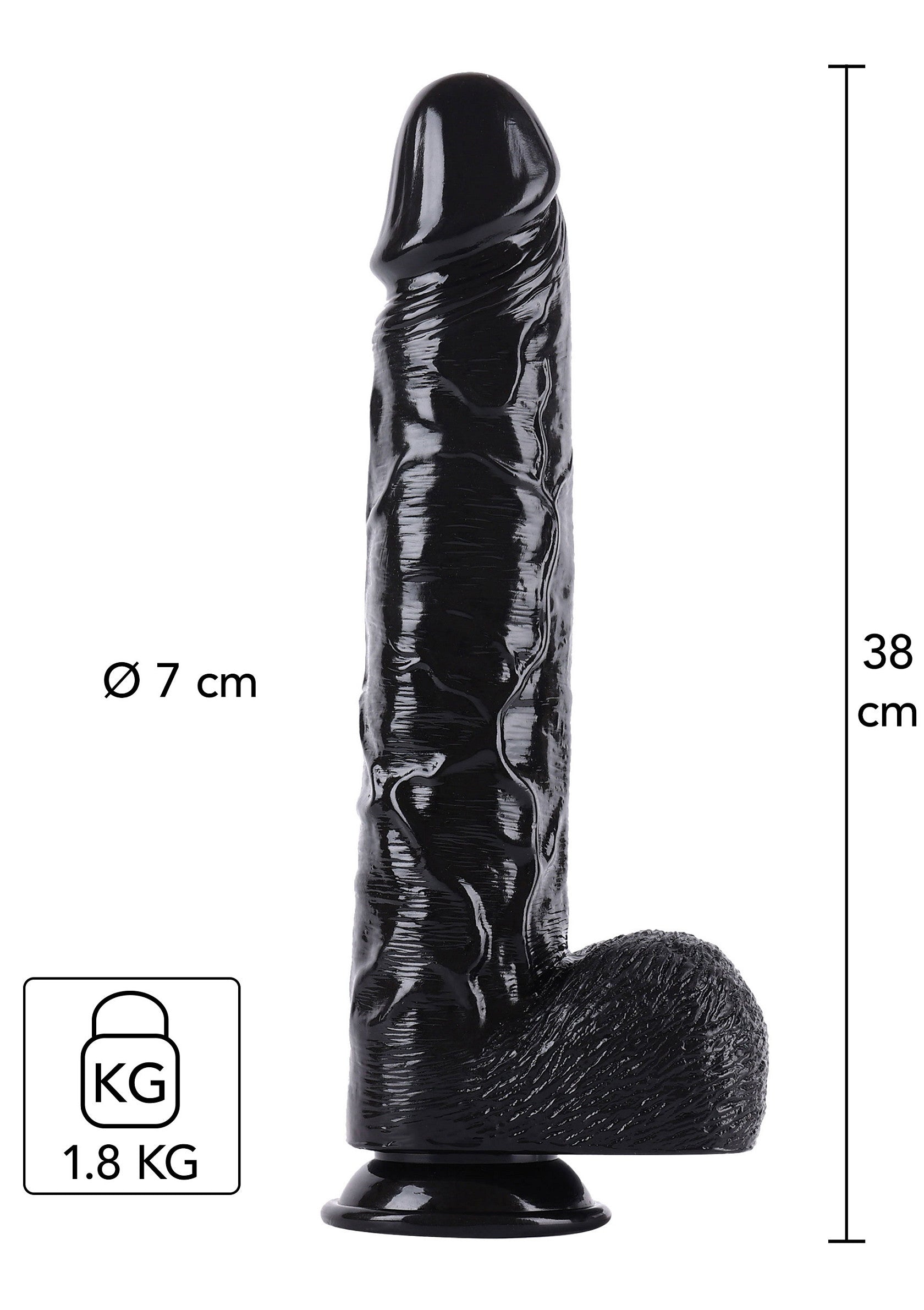 Hidden Desire Dildo 38 cm