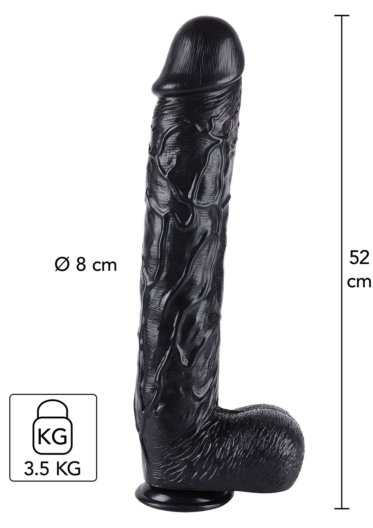 Hidden Desire Dildo 52 cm