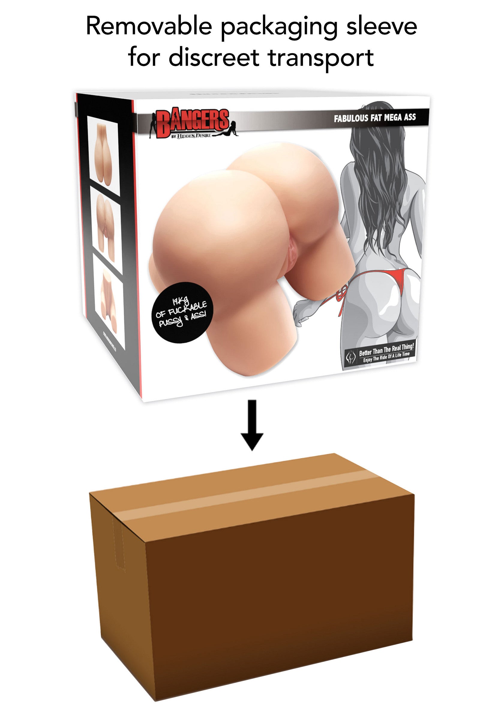 Hidden Desire Fabulous Fat Mega Ass 19 kg