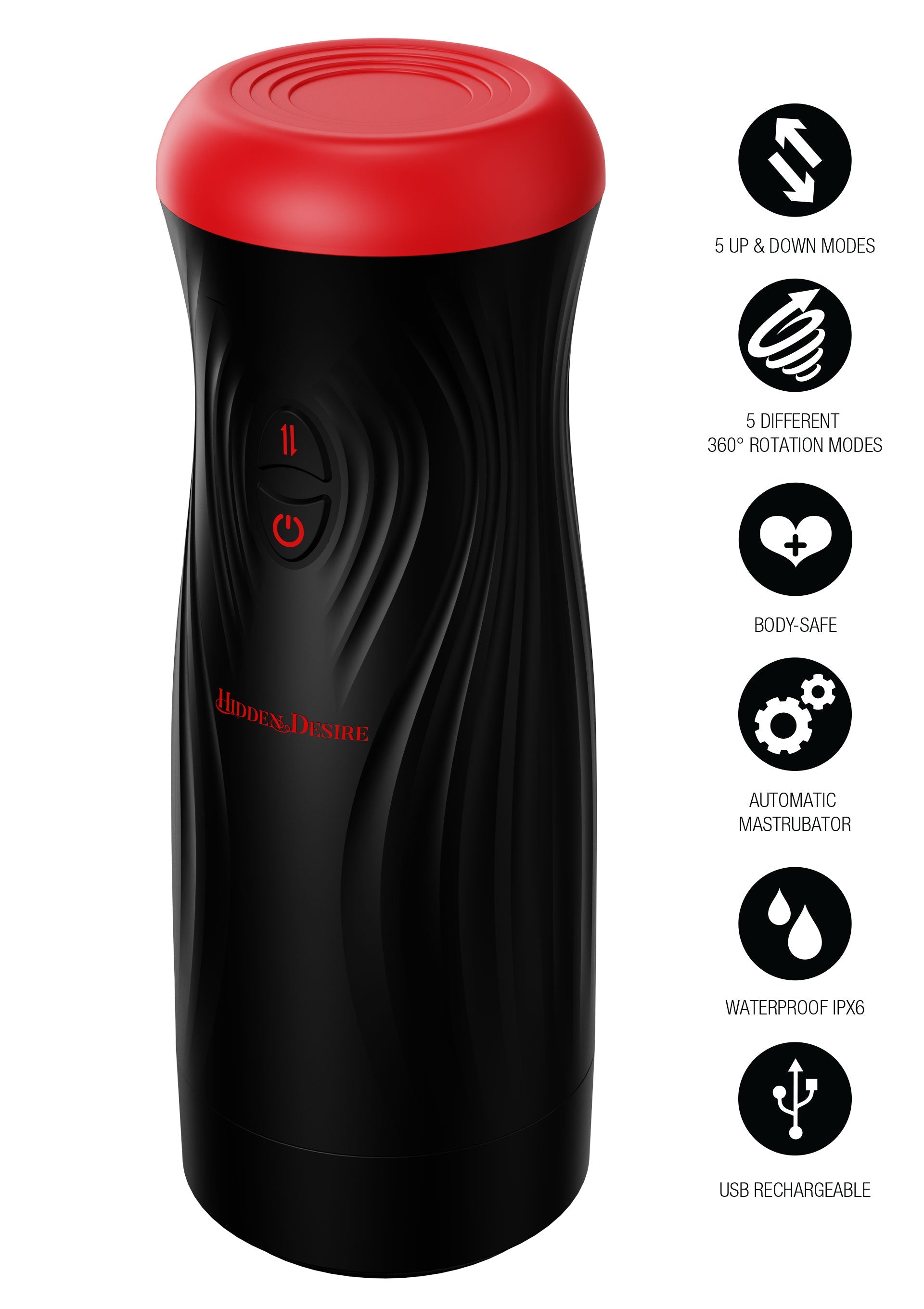 Hidden Desire Vortex Thrust Masturbator