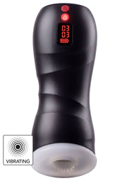 Hidden Desire Vibrating Twin Turbo Masturbator